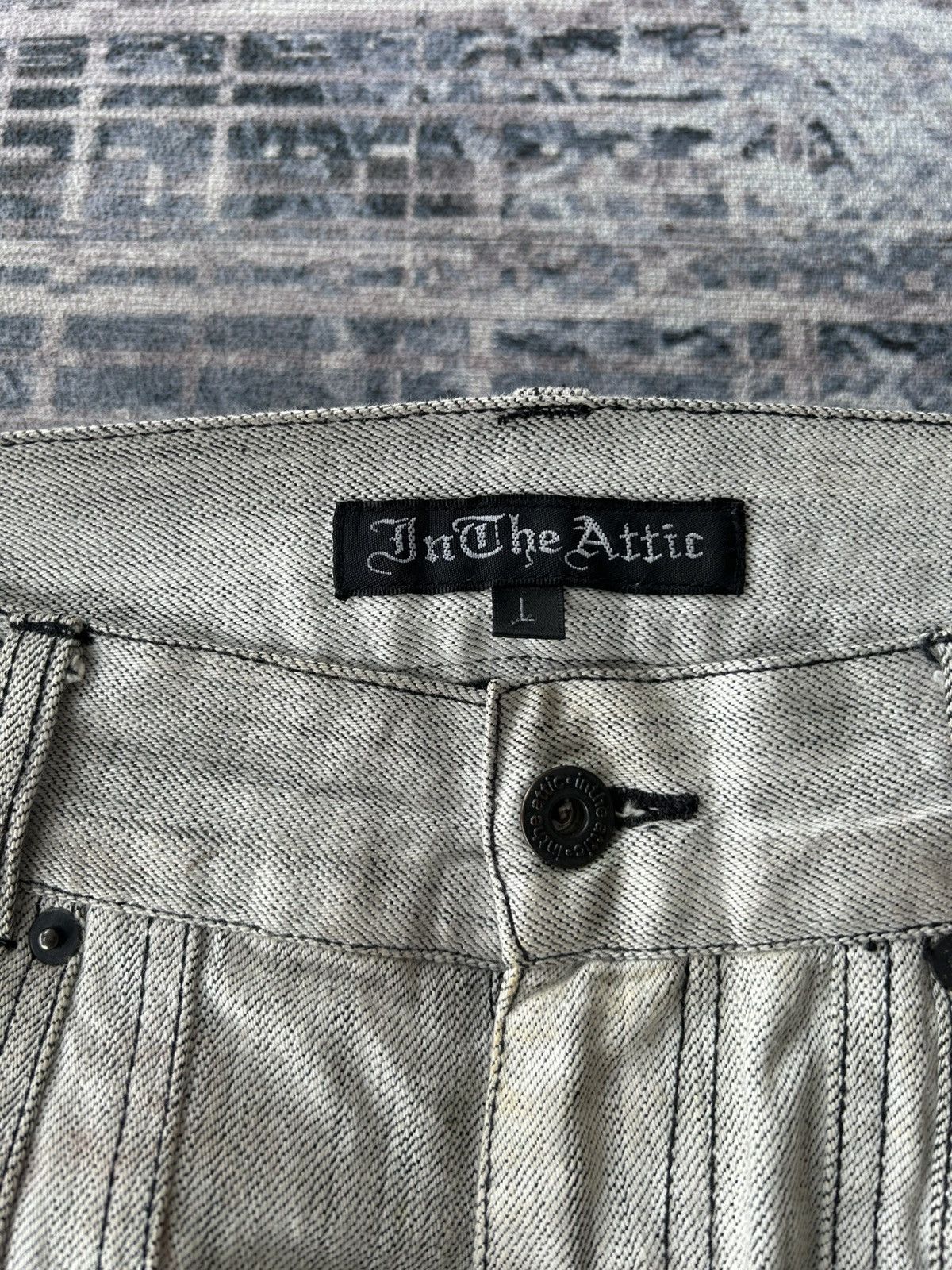 In The Attic In The Attic Flared Tactical Pants Size US 33 - 13 Thumbnail