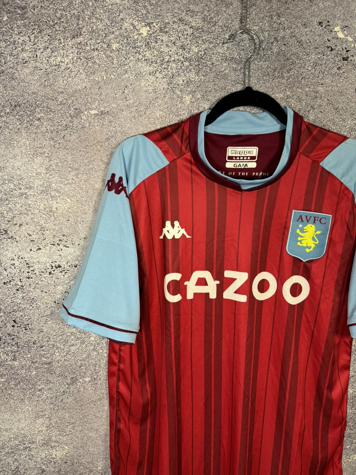 Kappa × Vintage Vintage Aston Villa 2021/22 Kappa Soccer Jersey Large Size US L / EU 52-54 / 3 - 3 Thumbnail