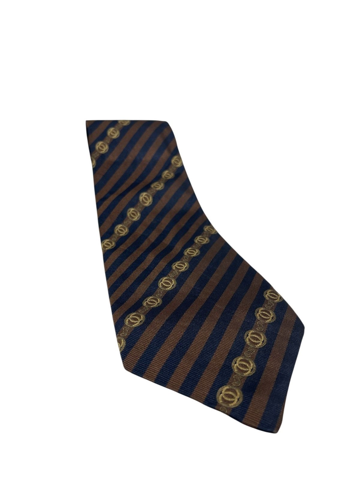 Vintage Chanel Tie CC logo