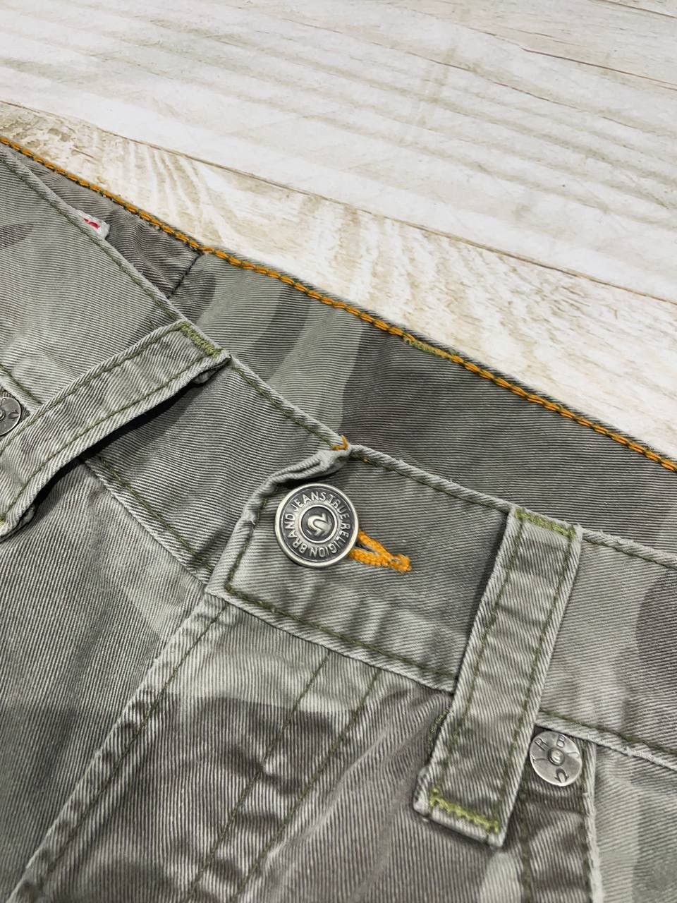 True Religion Vintage True Religion Geno Denim Jeans Camo Y2K Size US 30 / EU 46 - 7 Thumbnail