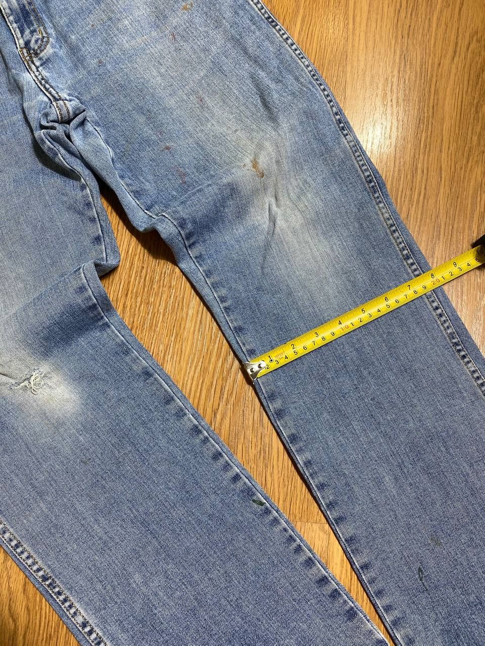 Wrangler VINTAGE FADED WRANGLER BLUE DENIM SKATER JEANS 34x30 Size US 34 / EU 50 - 5 Thumbnail