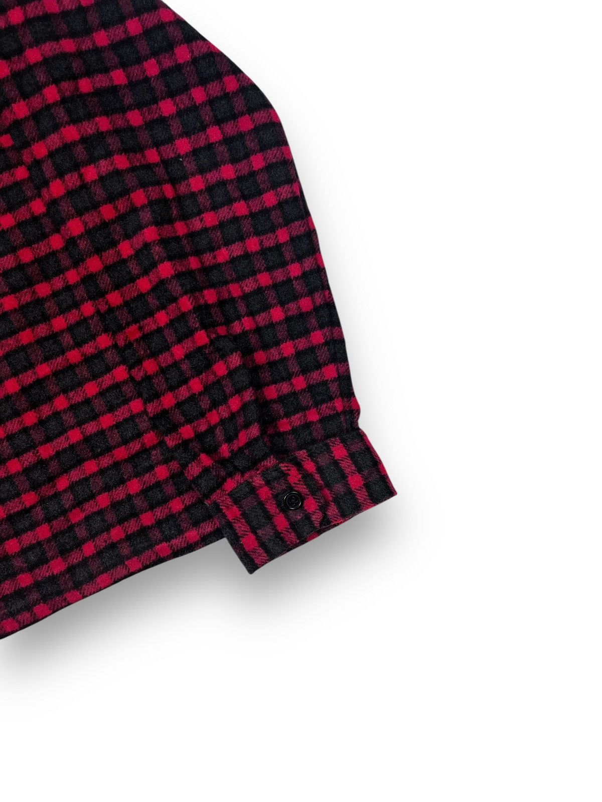 Old Navy 90s Old Navy Double Pocket Vintage Acrylic Full Zip Flannel Size US XL / EU 56 / 4 - 3 Thumbnail
