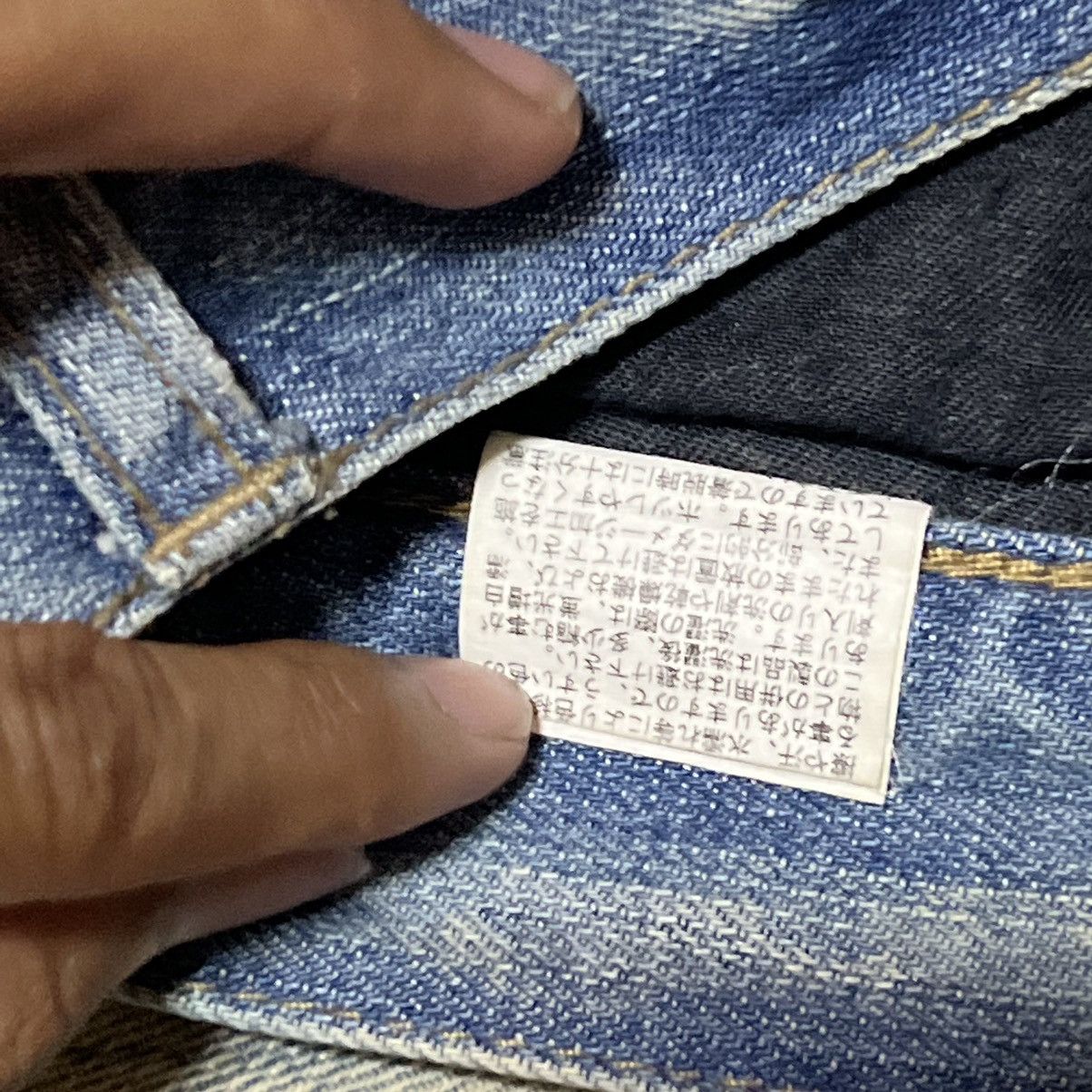 Japanese Brand Rattle Trap Japanese Brand Distressed Style Denim Jeans Size US 34 / EU 50 - 10 Thumbnail