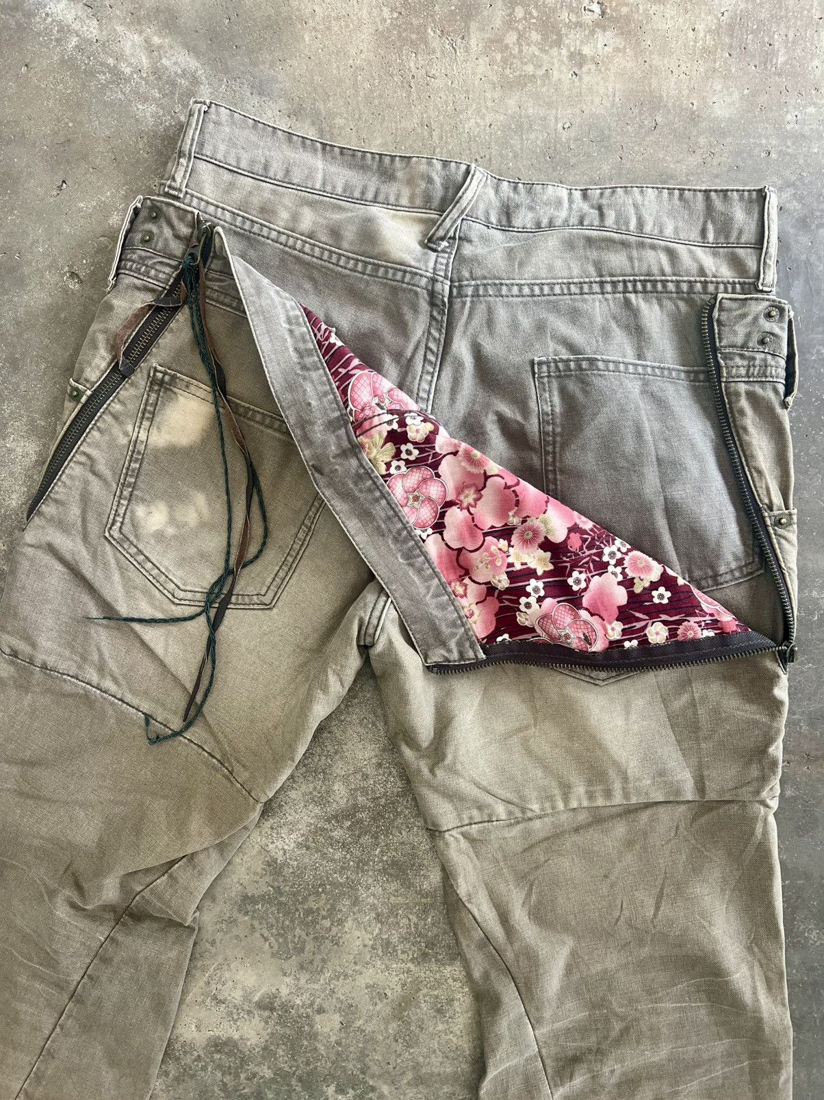 PPFM Vintage PPFM Double Waist Bondage Cargo Pants Size US 32 / EU 48 - 16 Thumbnail