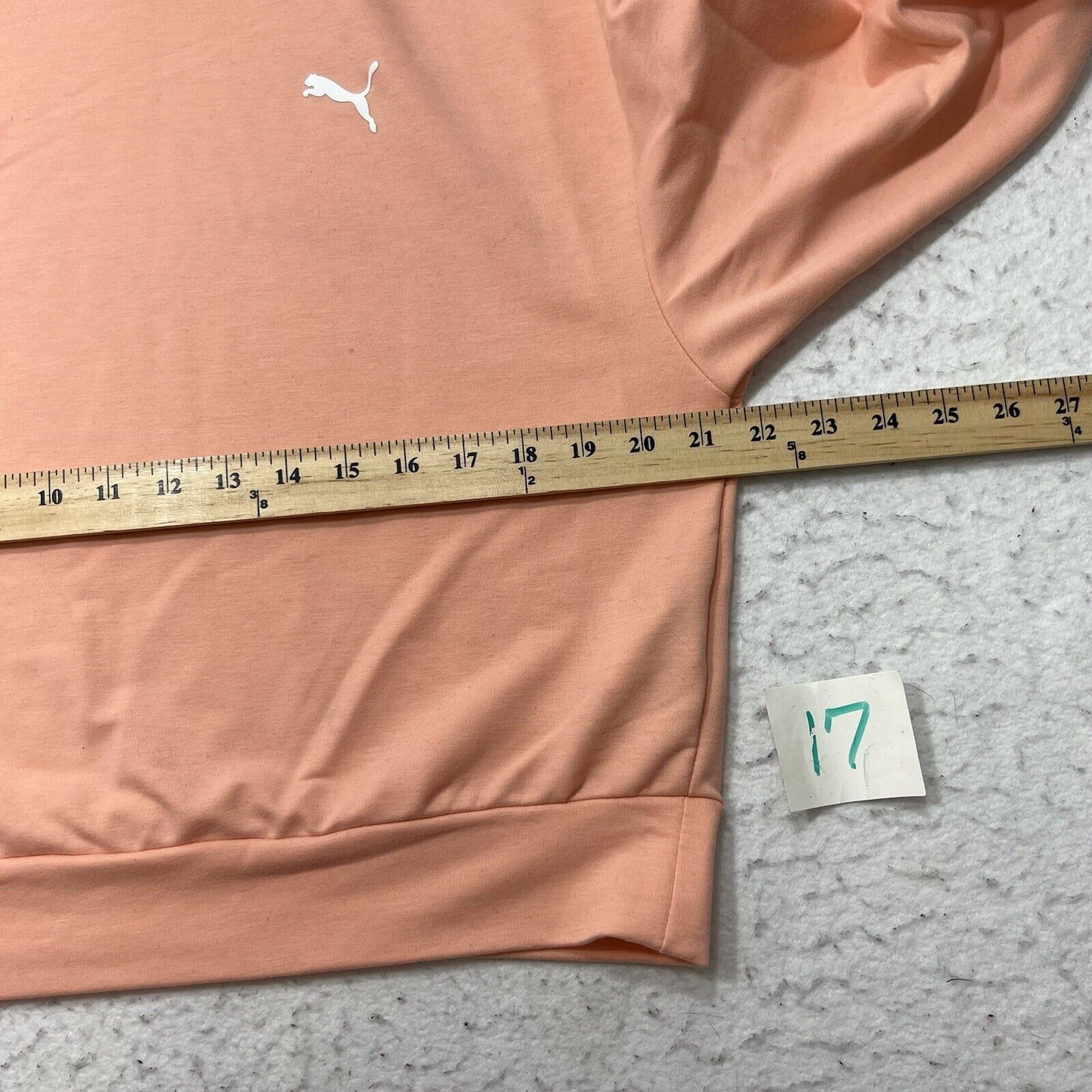 Puma PUMA Cropped Bubblegum Pink Athletic Hoodie Sweatshirt Size M / US 6-8 / IT 42-44 - 6 Thumbnail