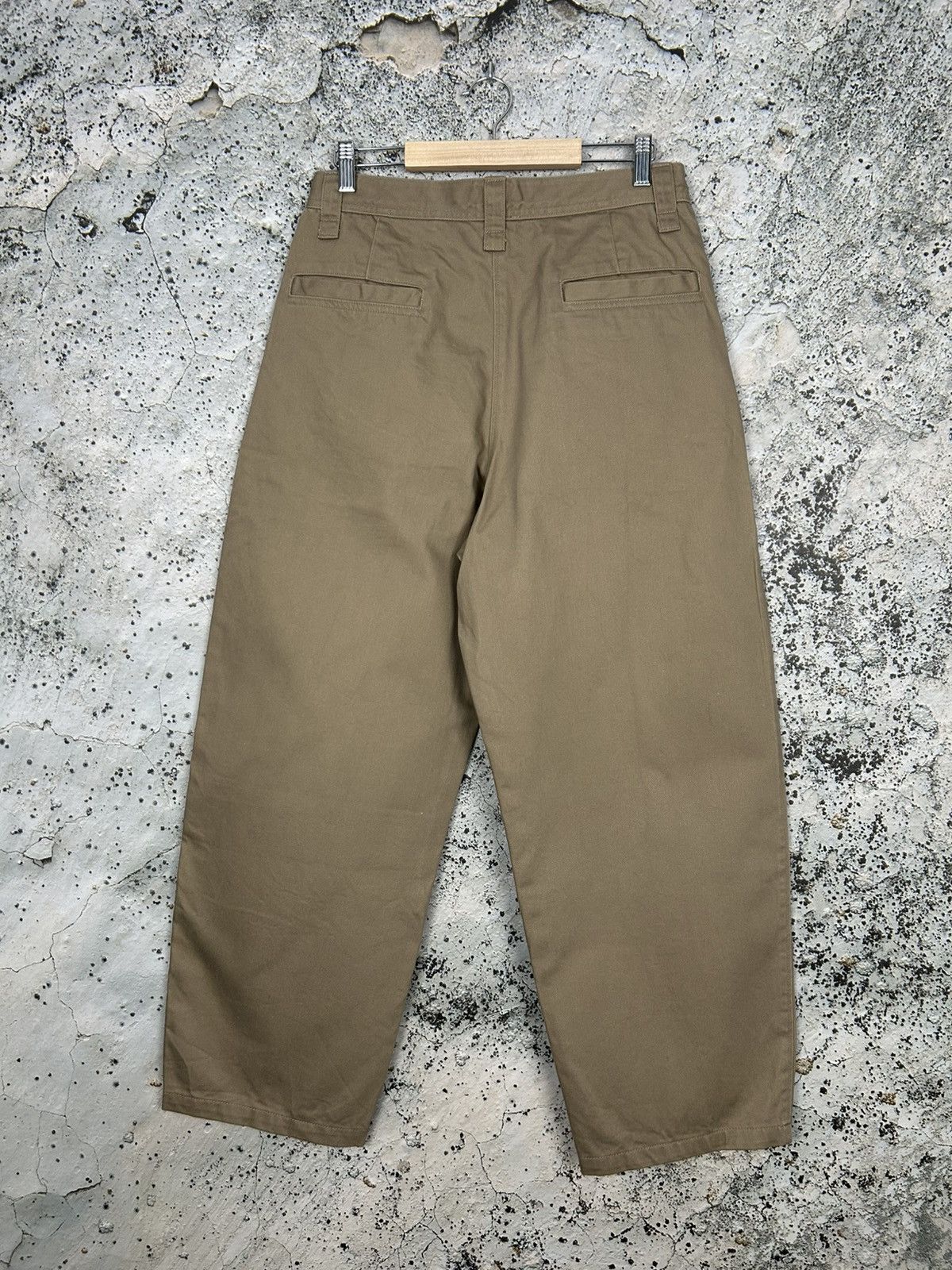 Uniqlo Uniqlo Beige Chino Baggy Pants Japanese Streetwear Skate Size US 30 / EU 46 - 3 Thumbnail
