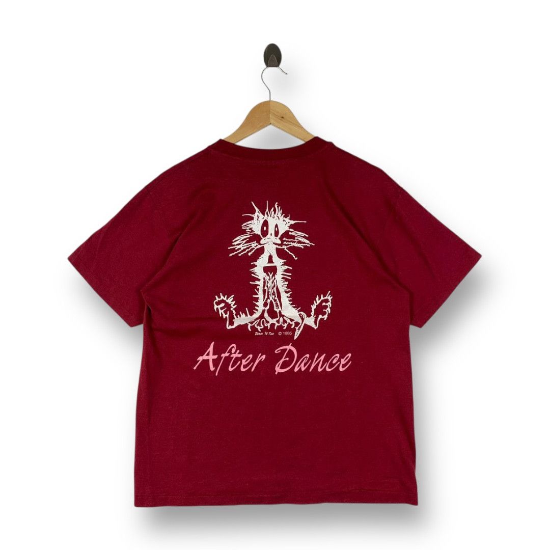 Hanes Vintage 1995 Dance 'N Tees "Before Dance After Dance" Tee Size US M / EU 48-50 / 2 - 4 Thumbnail