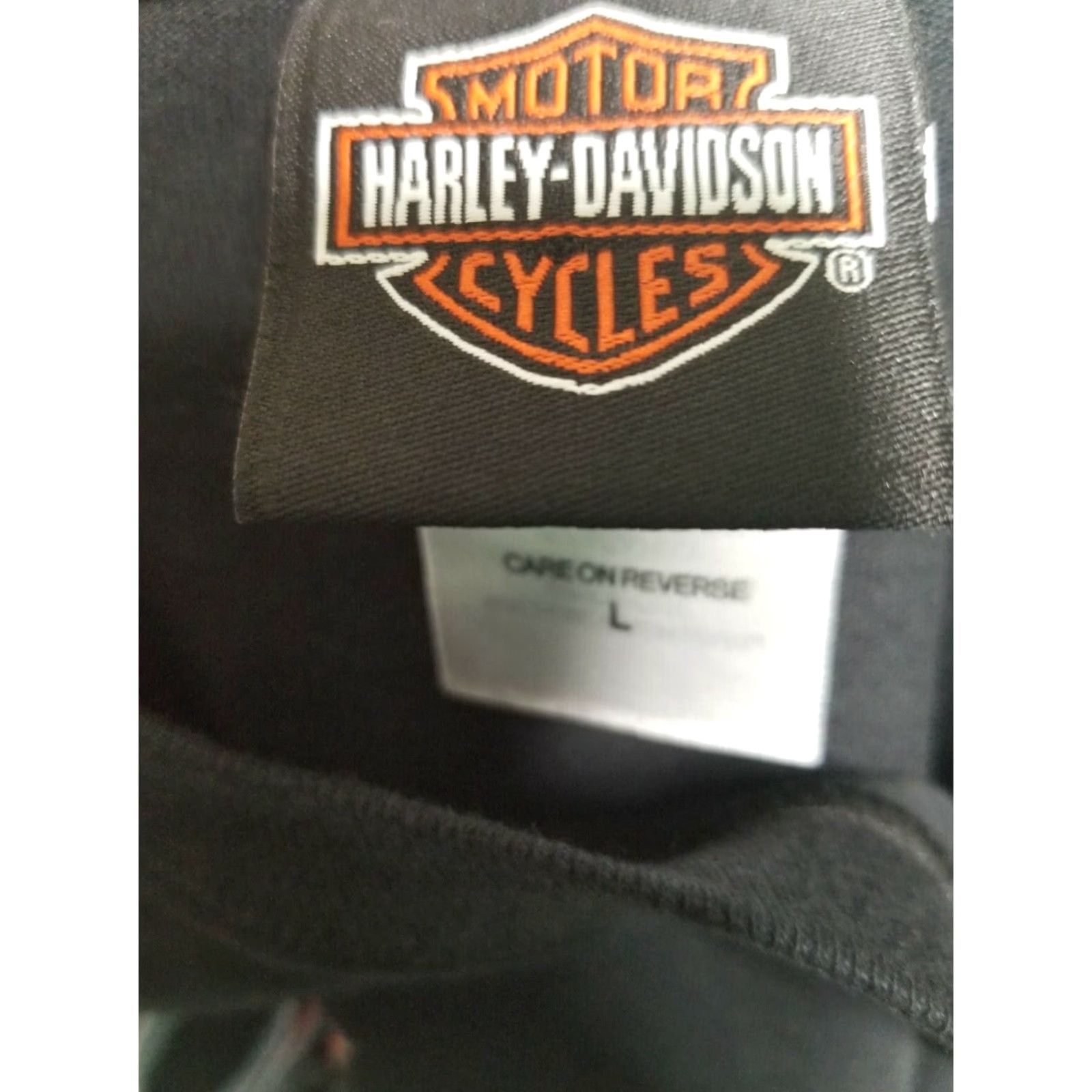 Harley Davidson VINTAGE Harley-Davidson Mens L T Shirt Charleston SC 2009 Black Cup? Size US L / EU 52-54 / 3 - 4 Thumbnail