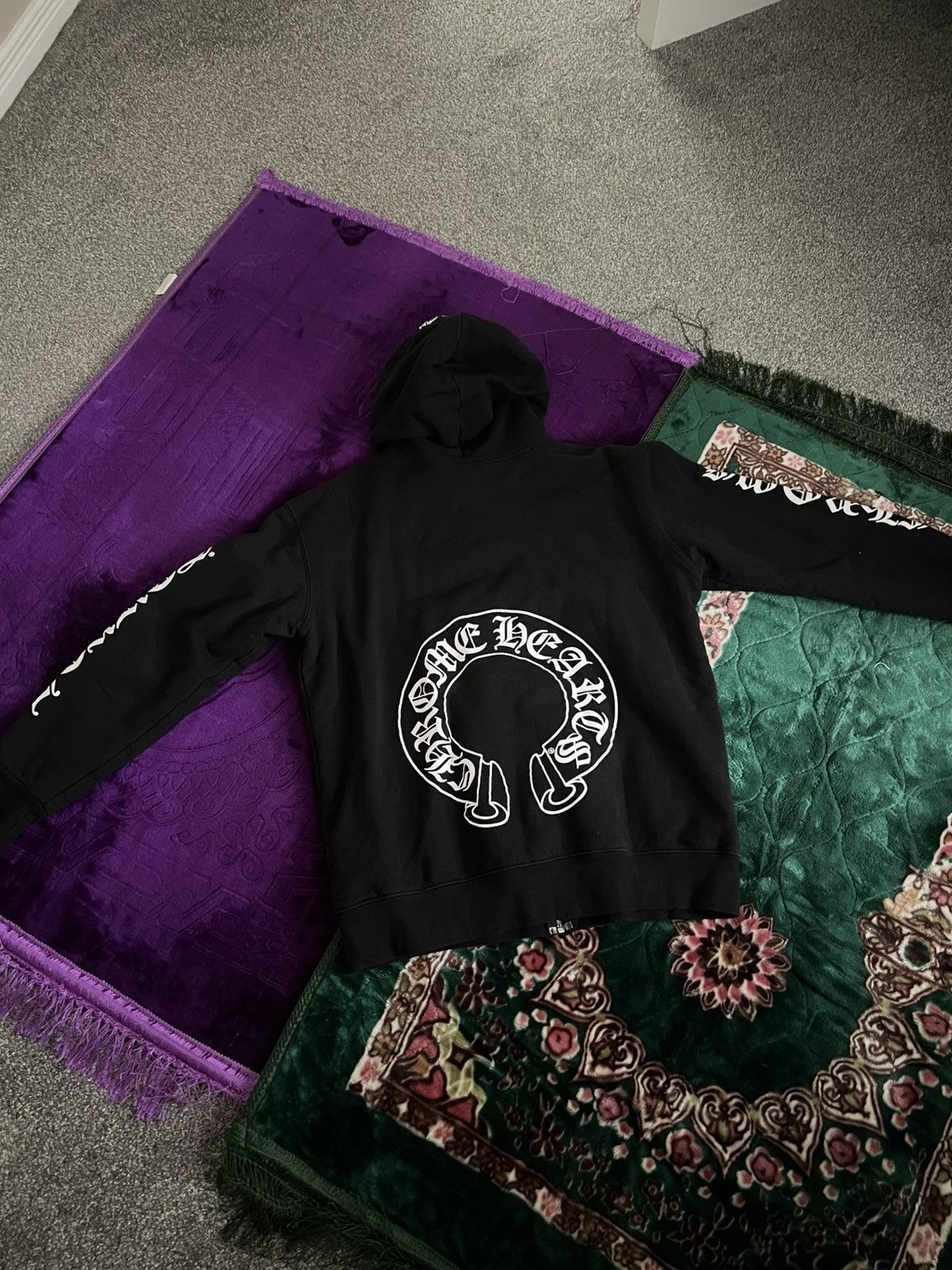 Chrome Hearts Chrome hearts horseshoe thermal zip up Size US L / EU 52-54 / 3 - 1 Thumbnail