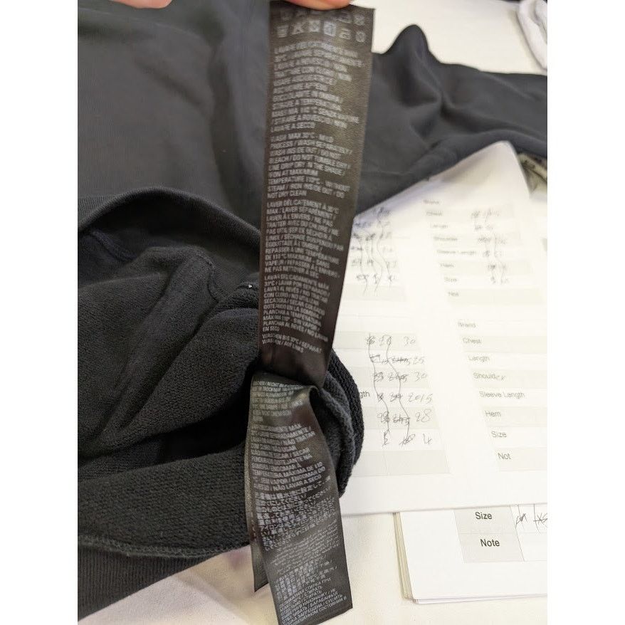 Balenciaga o1rshd1 Paris Balenciaga Logo Hoodie in Black Size US XL / EU 56 / 4 - 11 Thumbnail