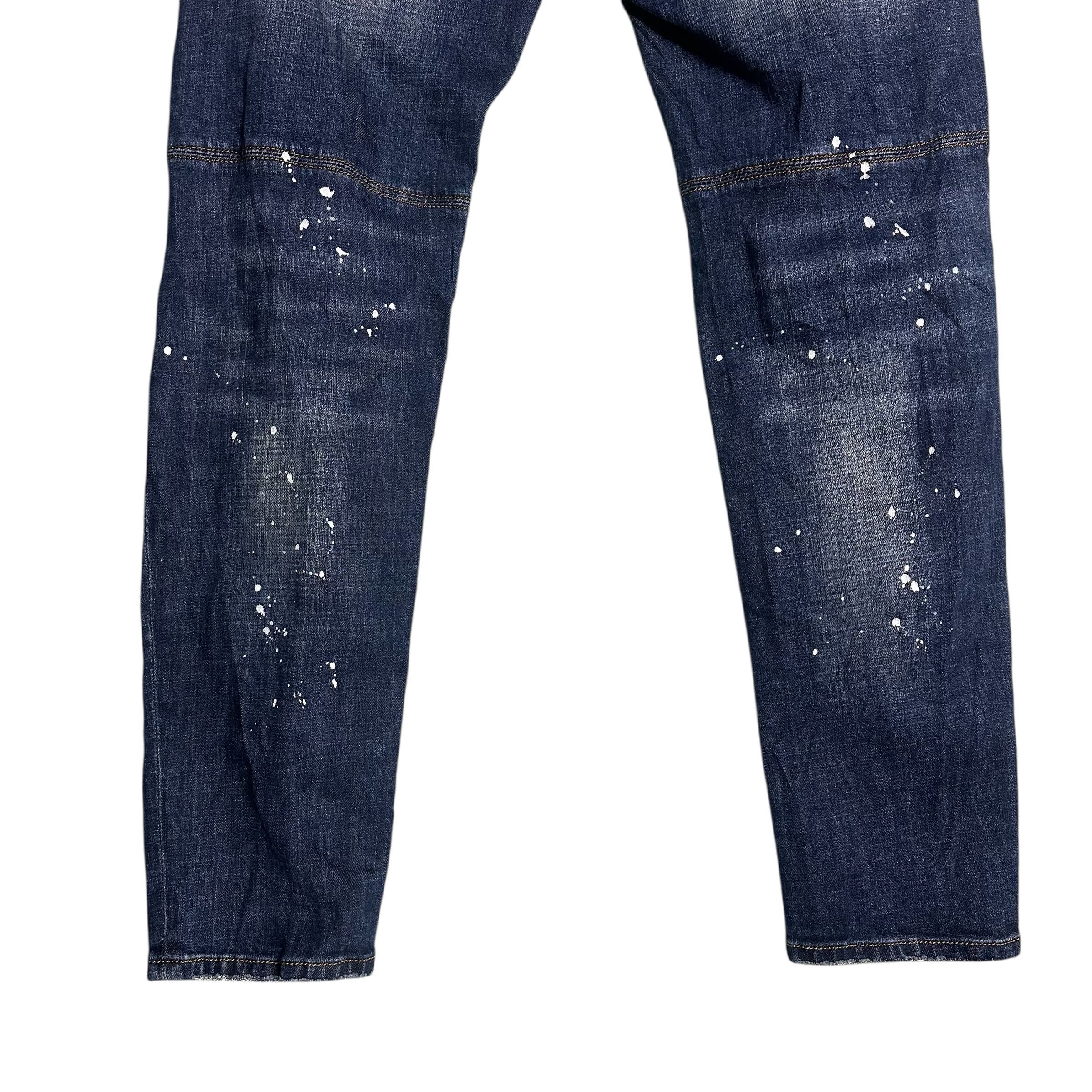 Dsquared2 🔥RARE🔥DsQuared2 Ripped and Painted Skinny Jeans Size US 34 / EU 50 - 7 Thumbnail