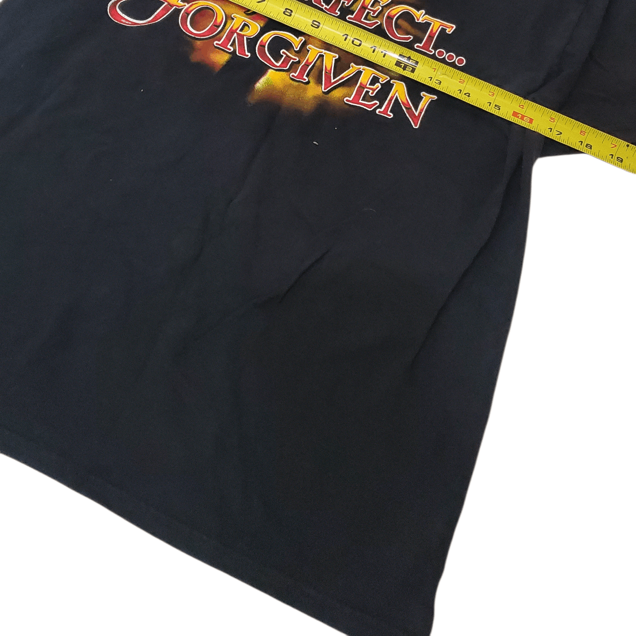 Vintage Y2K I'm Not Perfect Just Forgiven Jesus Christ T-Shirt Size US M / EU 48-50 / 2 - 6 Thumbnail