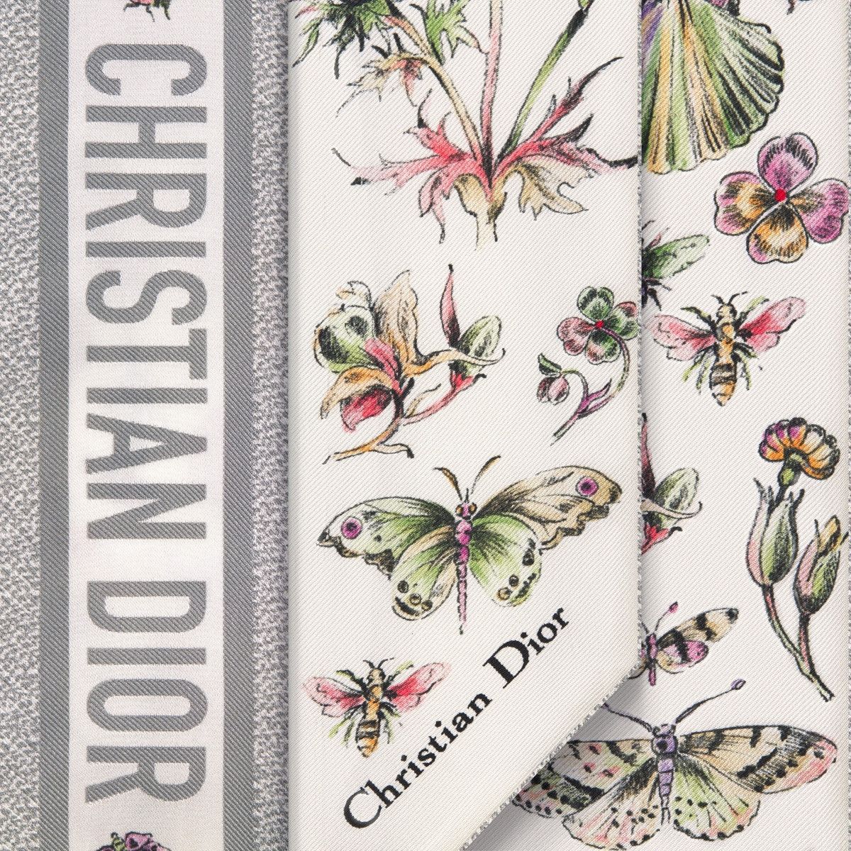 Dior o1bcso1str0226 Size:OS/Curiosites Mitzah Scarf in Multicolor Size ONE SIZE - 3 Thumbnail
