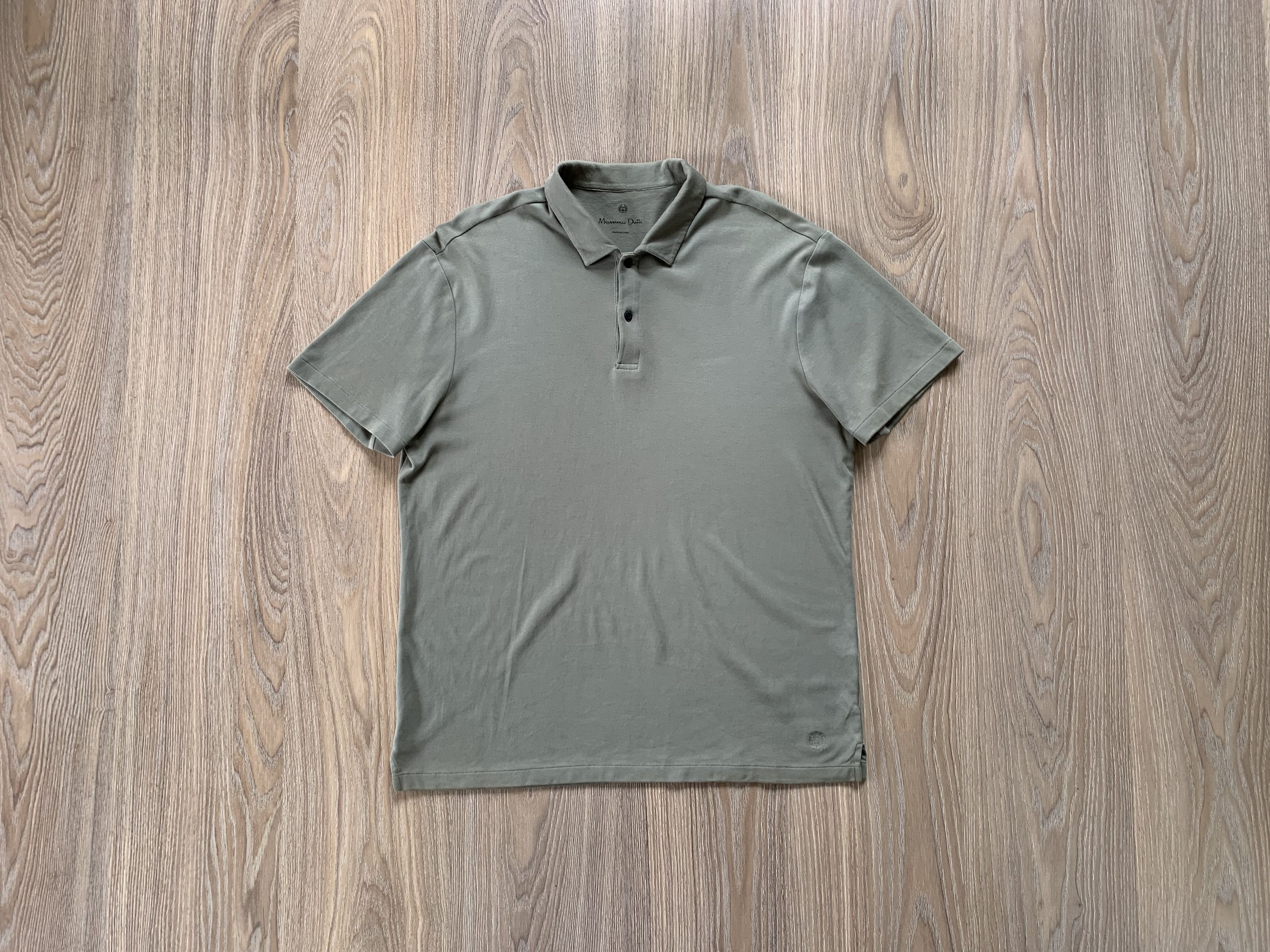 Designer × Massimo Dutti Massimo Dutti Cotton Polo T-Shirt Size US M / EU 48-50 / 2 - 1 Thumbnail