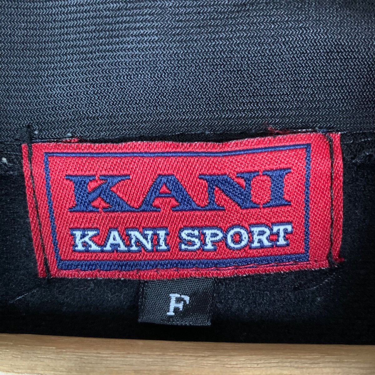 Vintage Kani Sport Spell Out Tri Tone Zipper Coach Jacket
