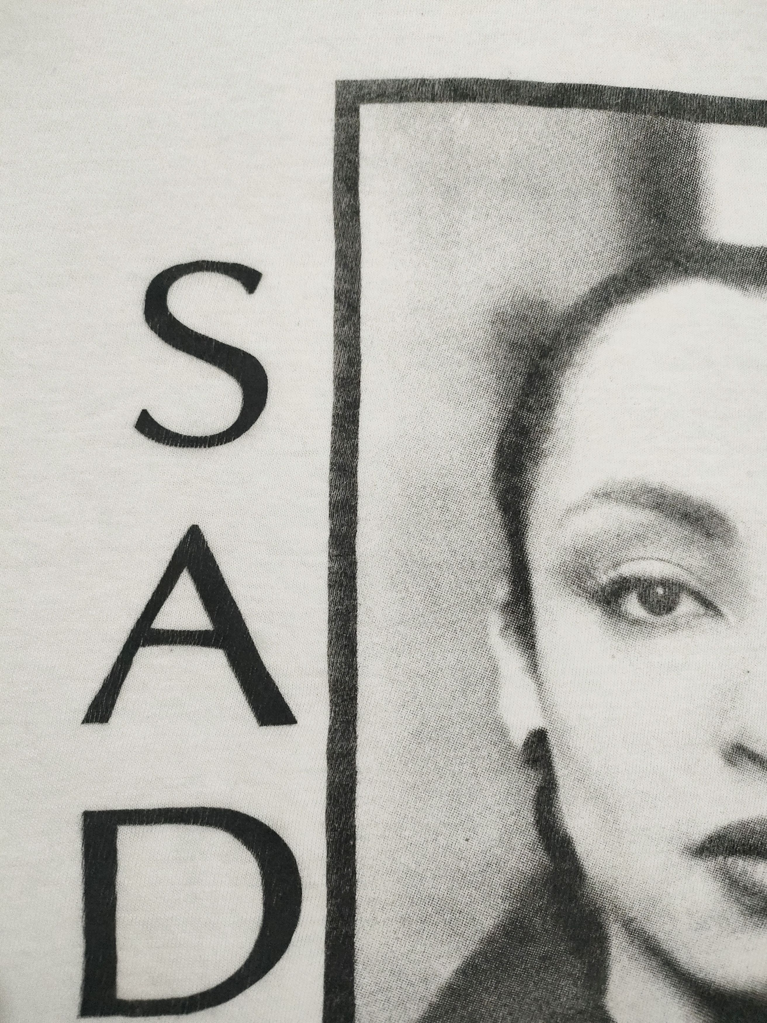 Band Tees 90s SADE Vintage T-Shirt Size US L / EU 52-54 / 3 - 3 Thumbnail