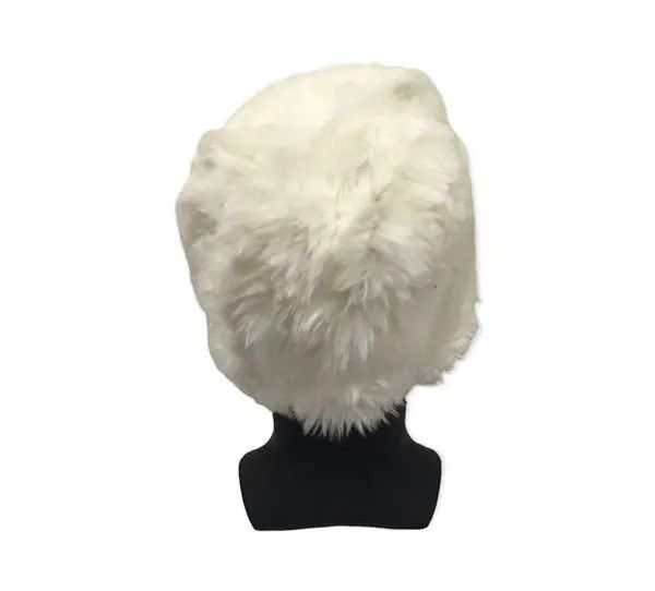 Japanese Brand Japanese Brand Fur Fleece Beanie Hat Size ONE SIZE - 3 Thumbnail