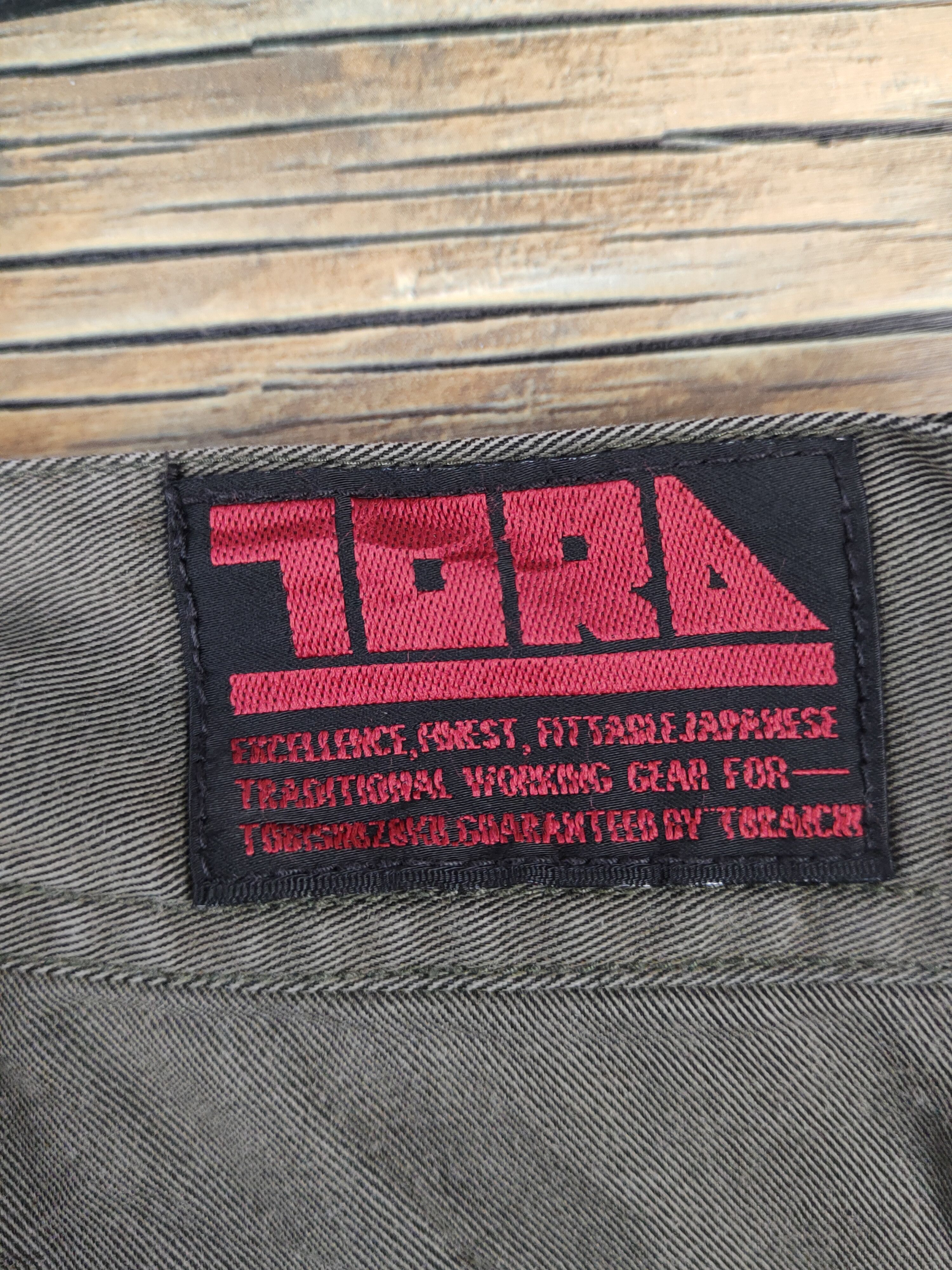 Japanese Brand Tora Olive Multipocket Tactical Joggers #W1421 Size US 33 - 8 Thumbnail
