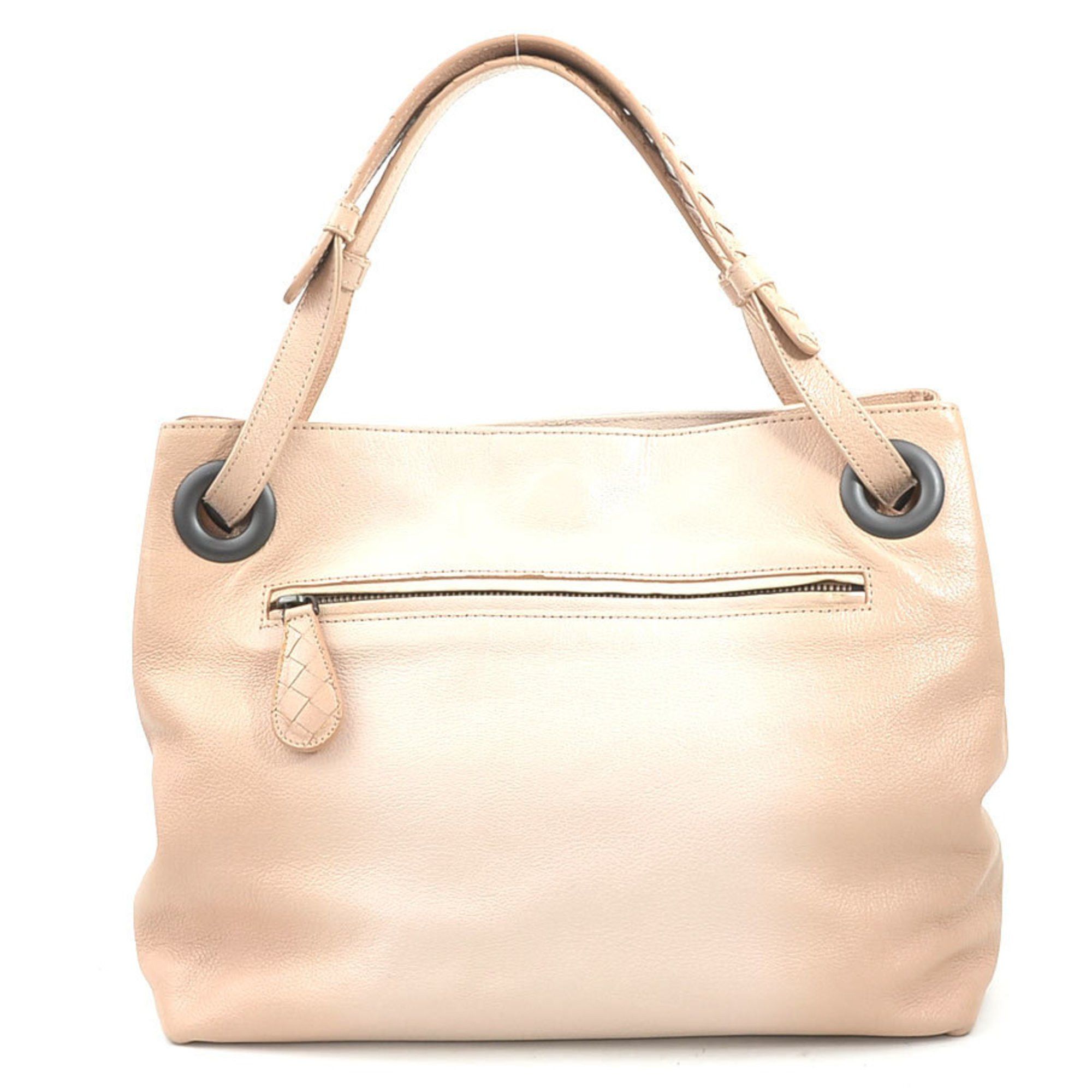 Bottega Veneta BOTTEGA VENETA handbag leather pink beige women's r10506a Size ONE SIZE - 1 Thumbnail