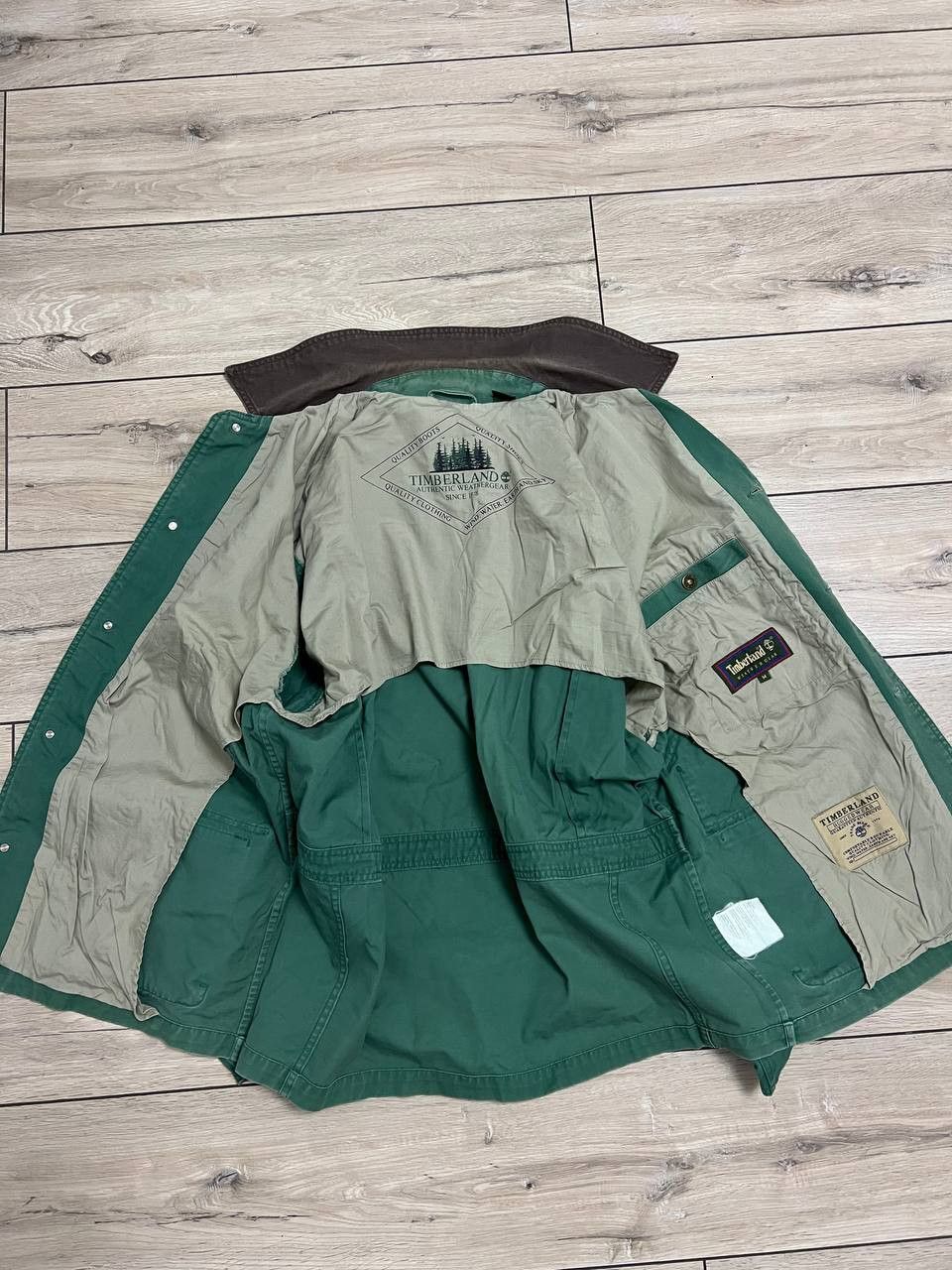 Timberland Timberland Rugged Wear Vintage Cotton Workwear Cargo Jacket Size US M / EU 48-50 / 2 - 12 Thumbnail