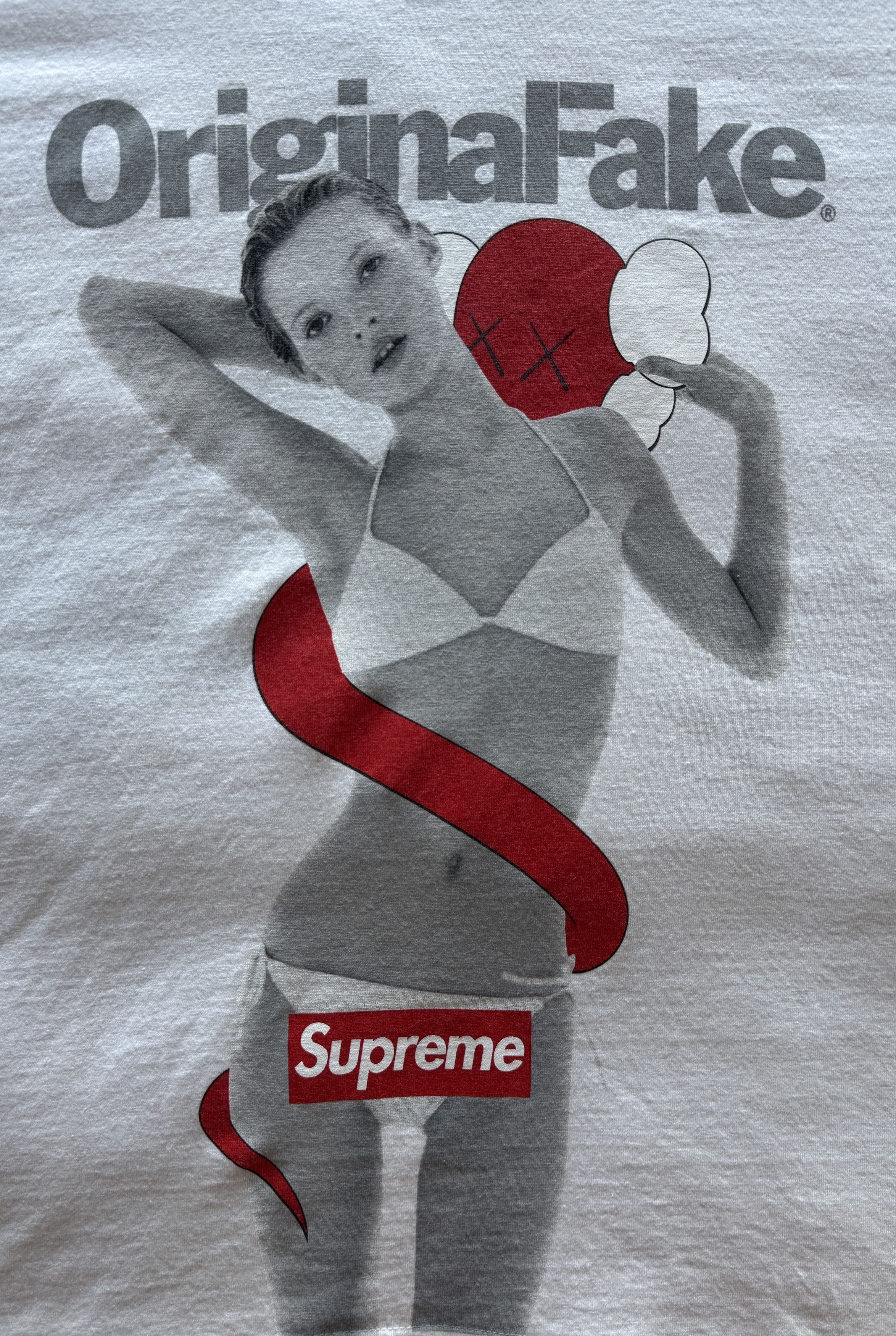 Kaws × Supreme SUPREME X KAWS OF KATE MOSS 10-YEAR ANNIVERSARY T-SHIRT MED Size US M / EU 48-50 / 2 - 3 Thumbnail