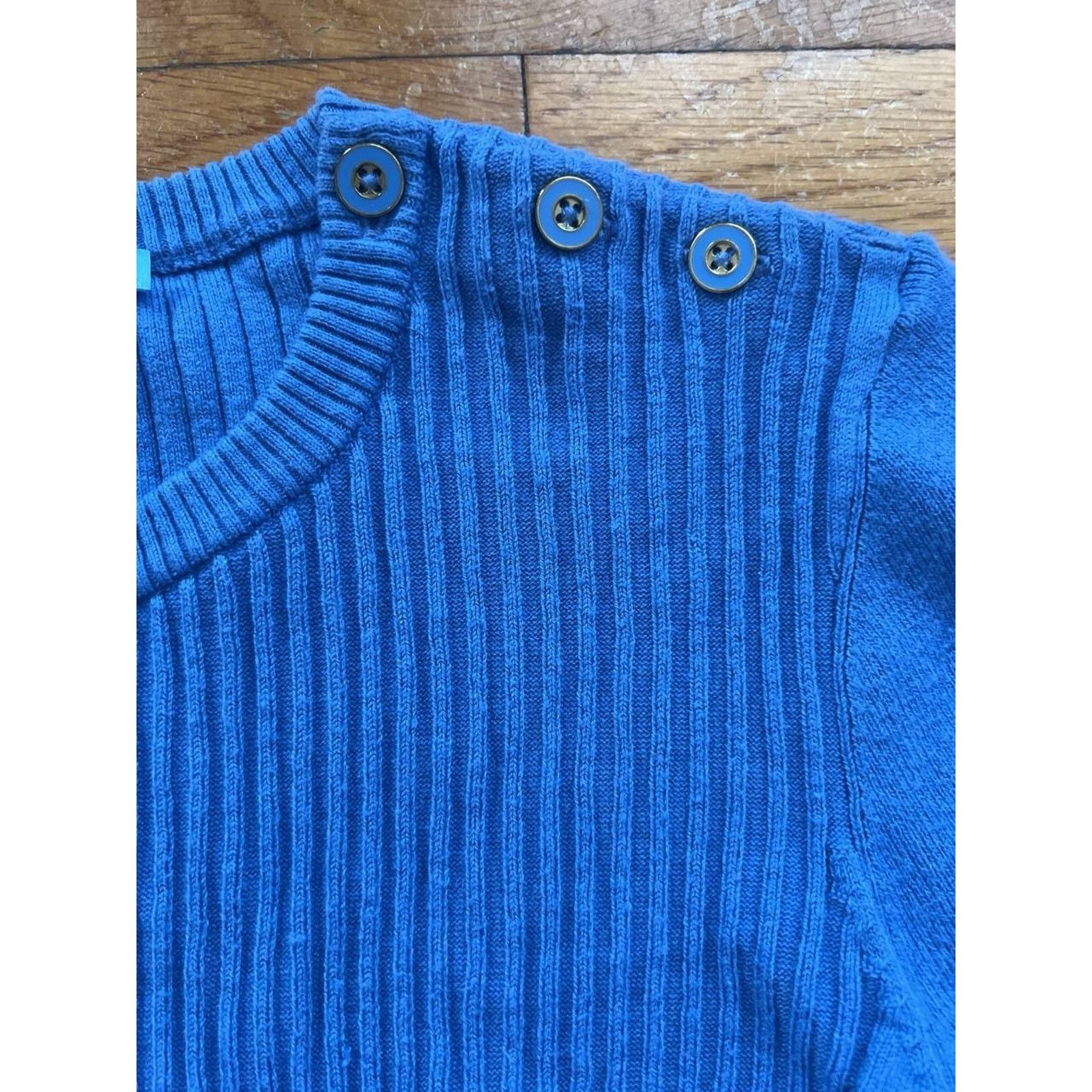 J.McLaughlin J Mclaughlin Seaspray Sweater Blue Medium A001691 Size M / US 6-8 / IT 42-44 - 3 Thumbnail