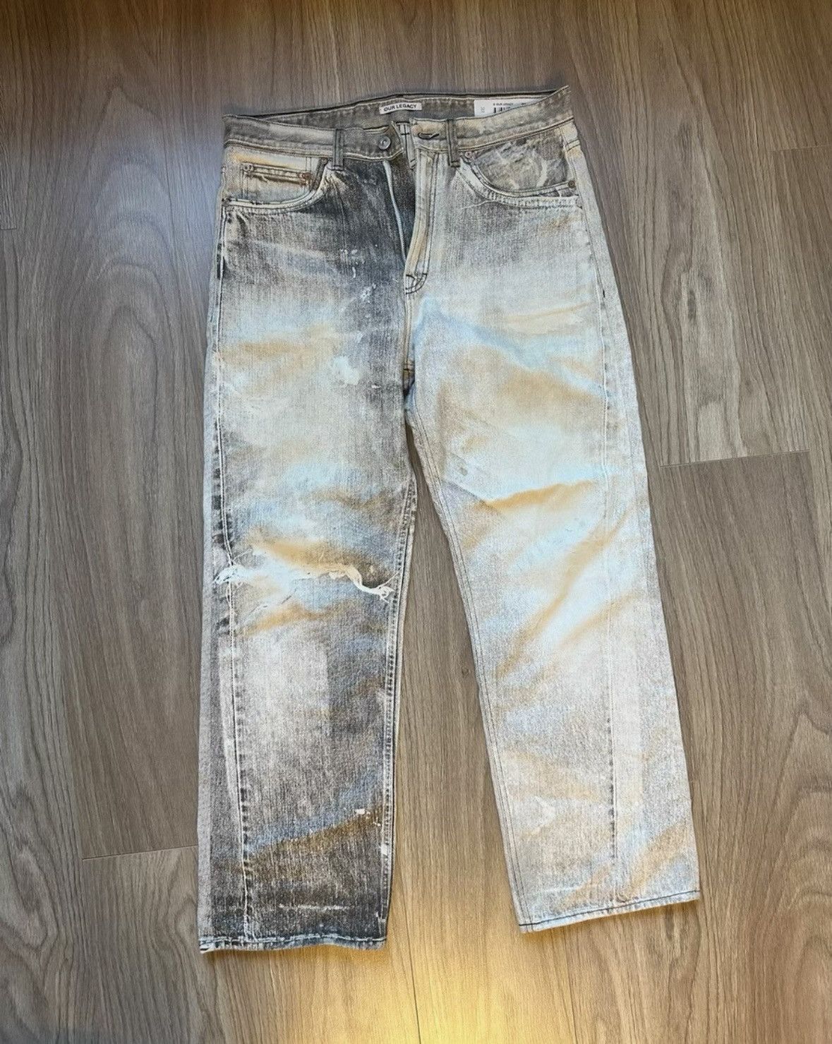 Our Legacy our legacy FW23 Graffiti Illusion Printed Wide Leg Size US 32 / EU 48 - 1 Thumbnail
