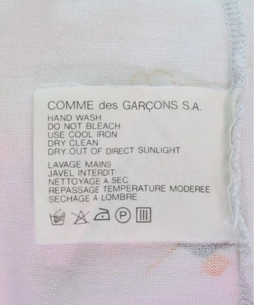 Comme des Garcons SHIRT Polo all-over pattern cotton short sleeve White Size US S / EU 44-46 / 1 - 7 Thumbnail