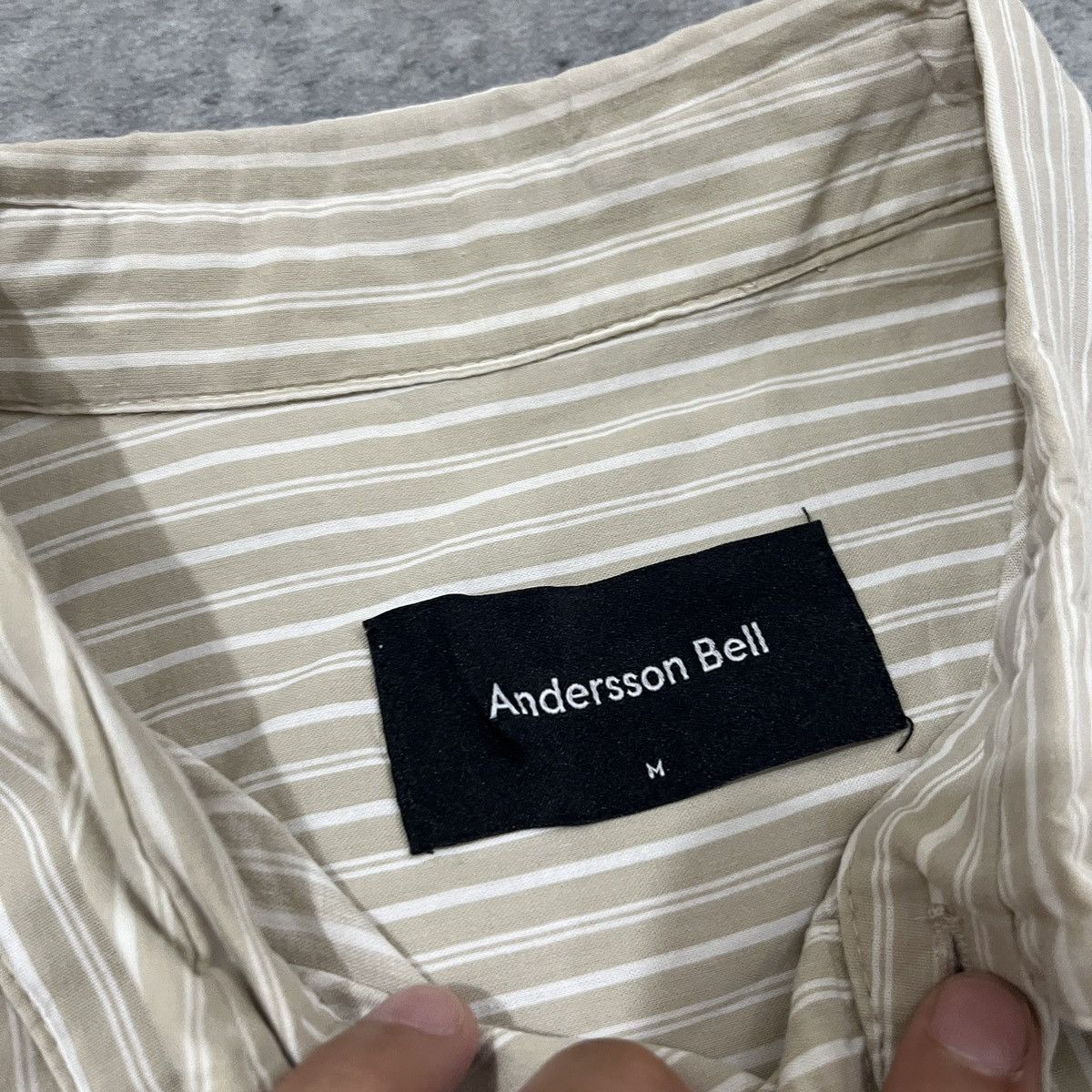 Andersson Bell Andersson Bell Stripe Box Shirt Size US M / EU 48-50 / 2 - 4 Thumbnail