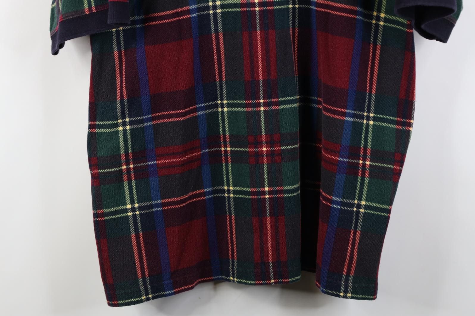Vintage Vintage 90s Streetwear Plaid Collared Golf Polo Shirt Cotton Size US L / EU 52-54 / 3 - 3 Thumbnail