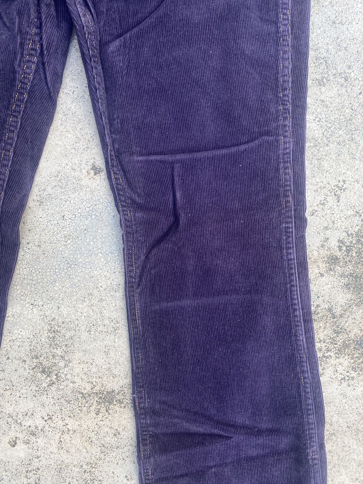 Designer × Hysteric Glamour × Japanese Brand Flare Hysteric Glamour Corduroy Low Rise Bush Pants Size US 27 - 11 Thumbnail