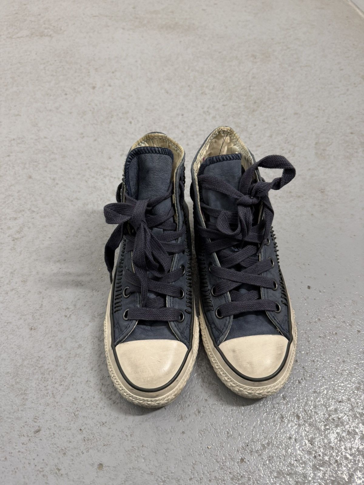 Converse John Varvatos x Converse Aged High Top Sneakers Size US 6.5 / IT 36.5 - 3 Thumbnail