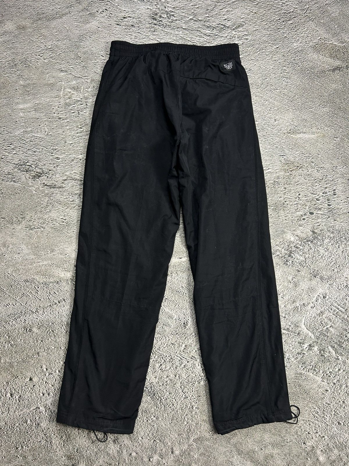 Nike × Vintage Nike vintage black track pants small swoosh Size US 30 / EU 46 - 6 Thumbnail