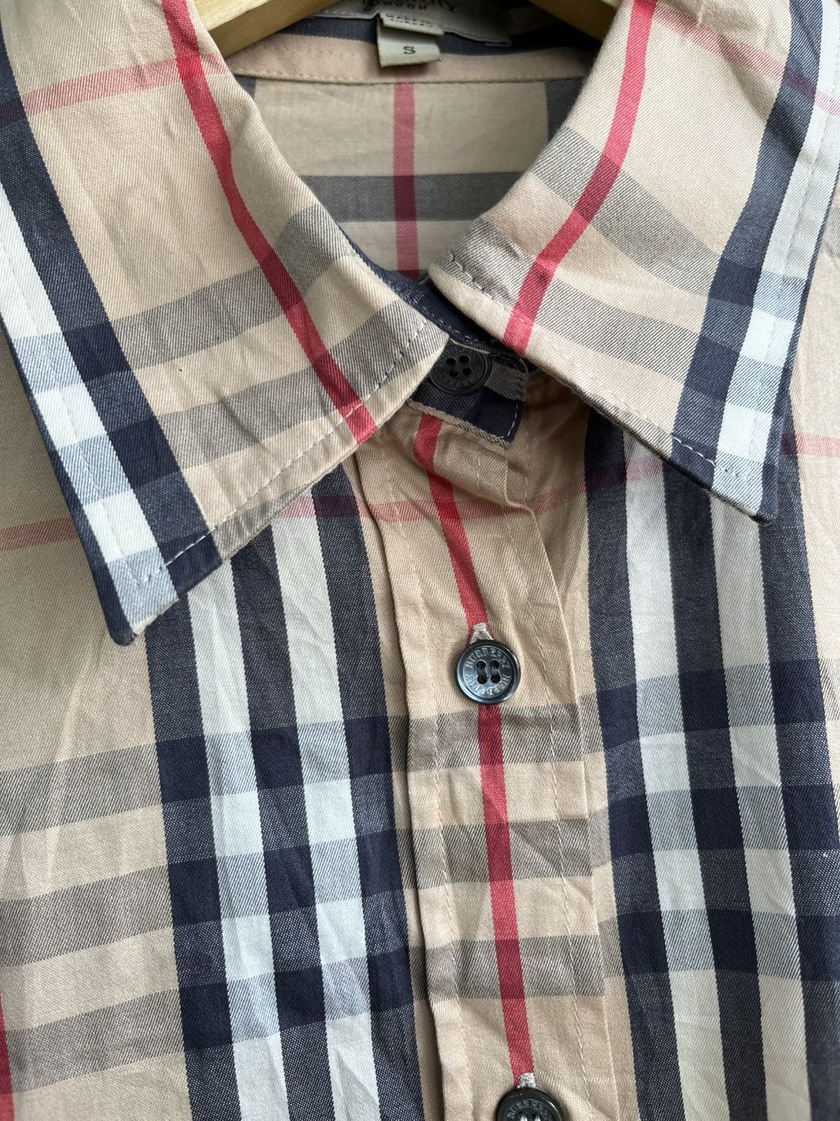 Burberry berberry nova check button shirt Size S / US 4 / IT 40 - 4 Thumbnail