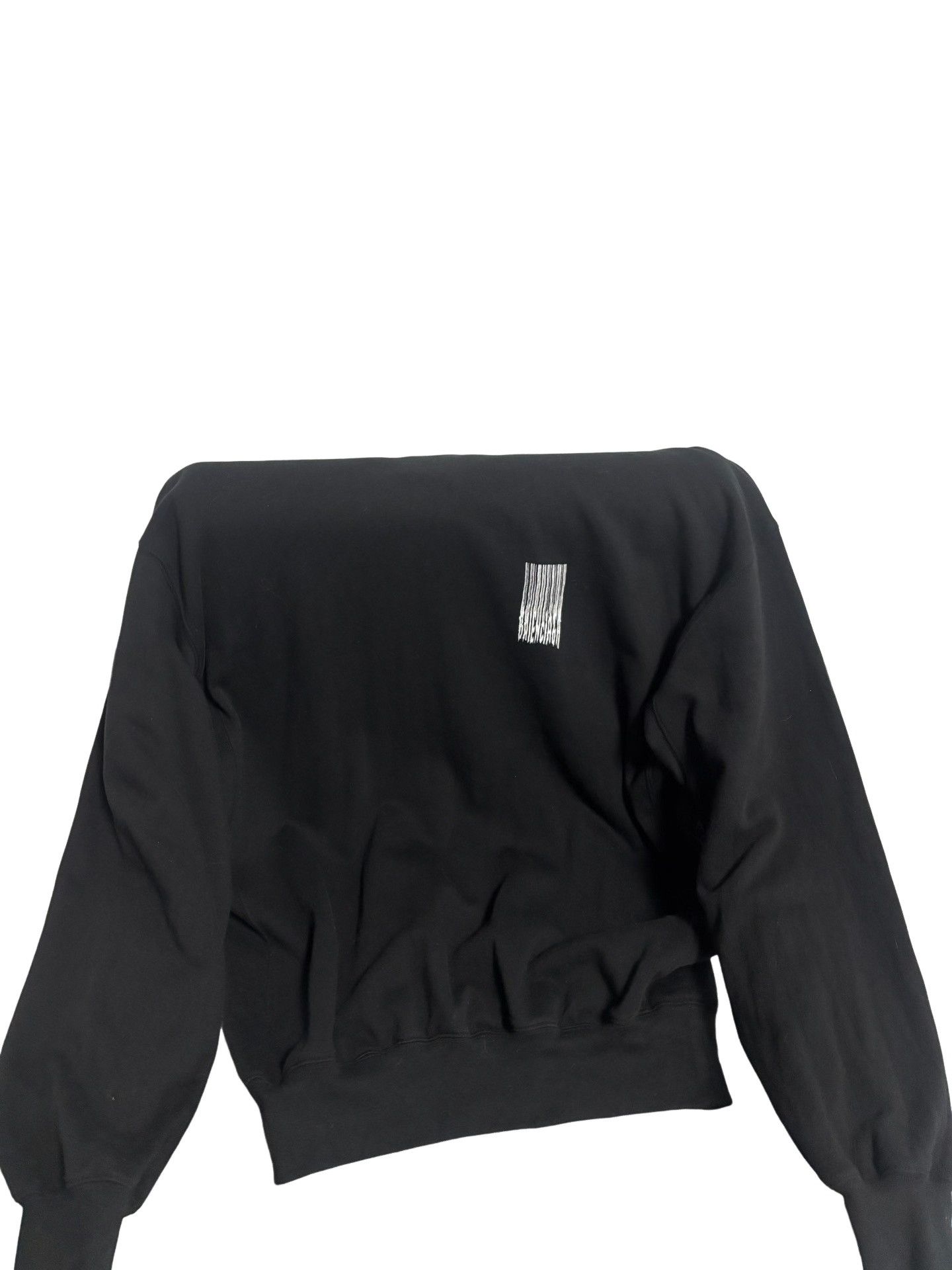 Balenciaga Balenciaga Barcode Graphic Sweatshirt S Size US S / EU 44-46 / 1 - 1 Thumbnail