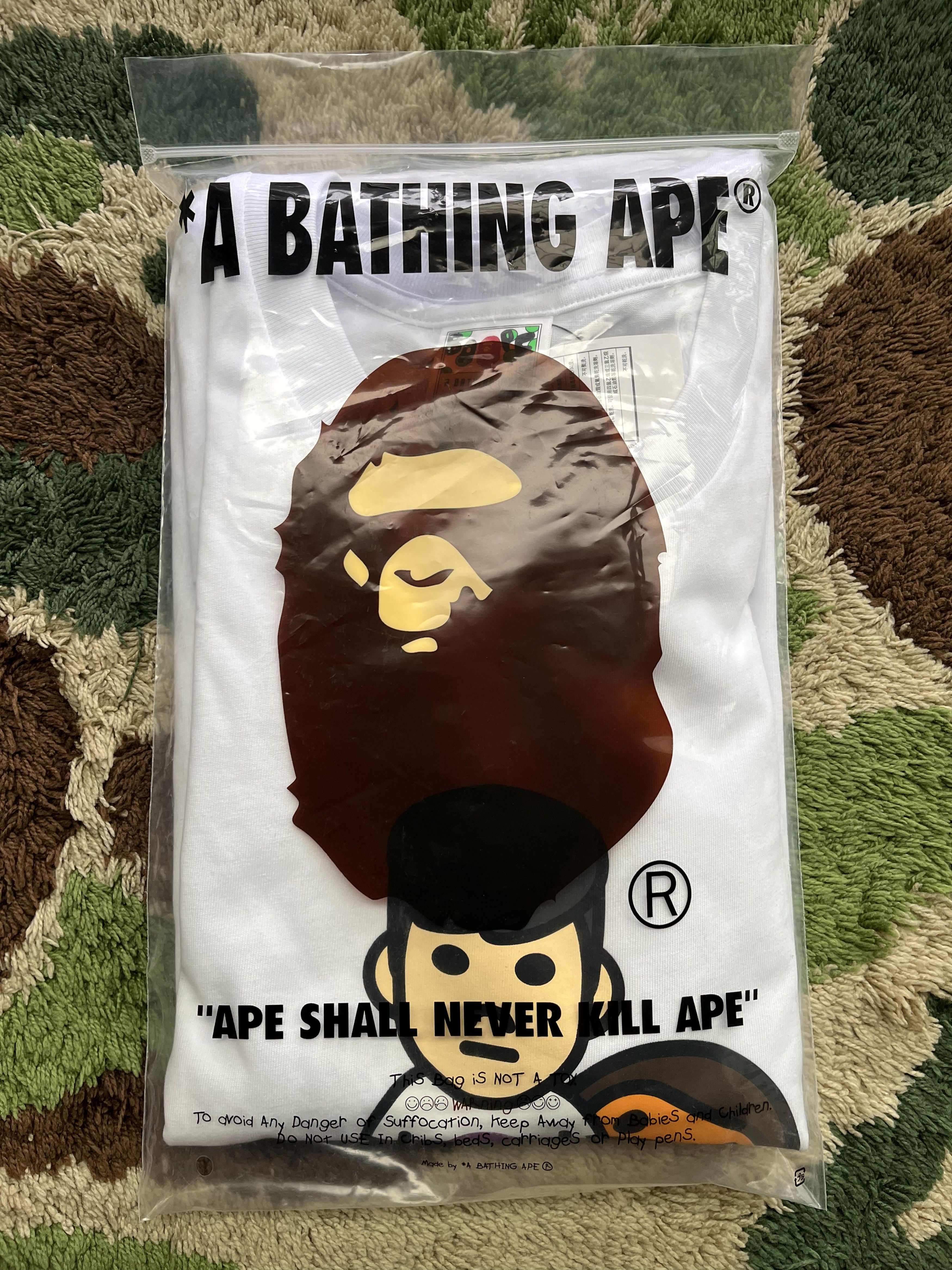 Bape BAPE JJ LIN BABY MILO TEE Size US XXL / EU 58 / 5 - 2 Thumbnail