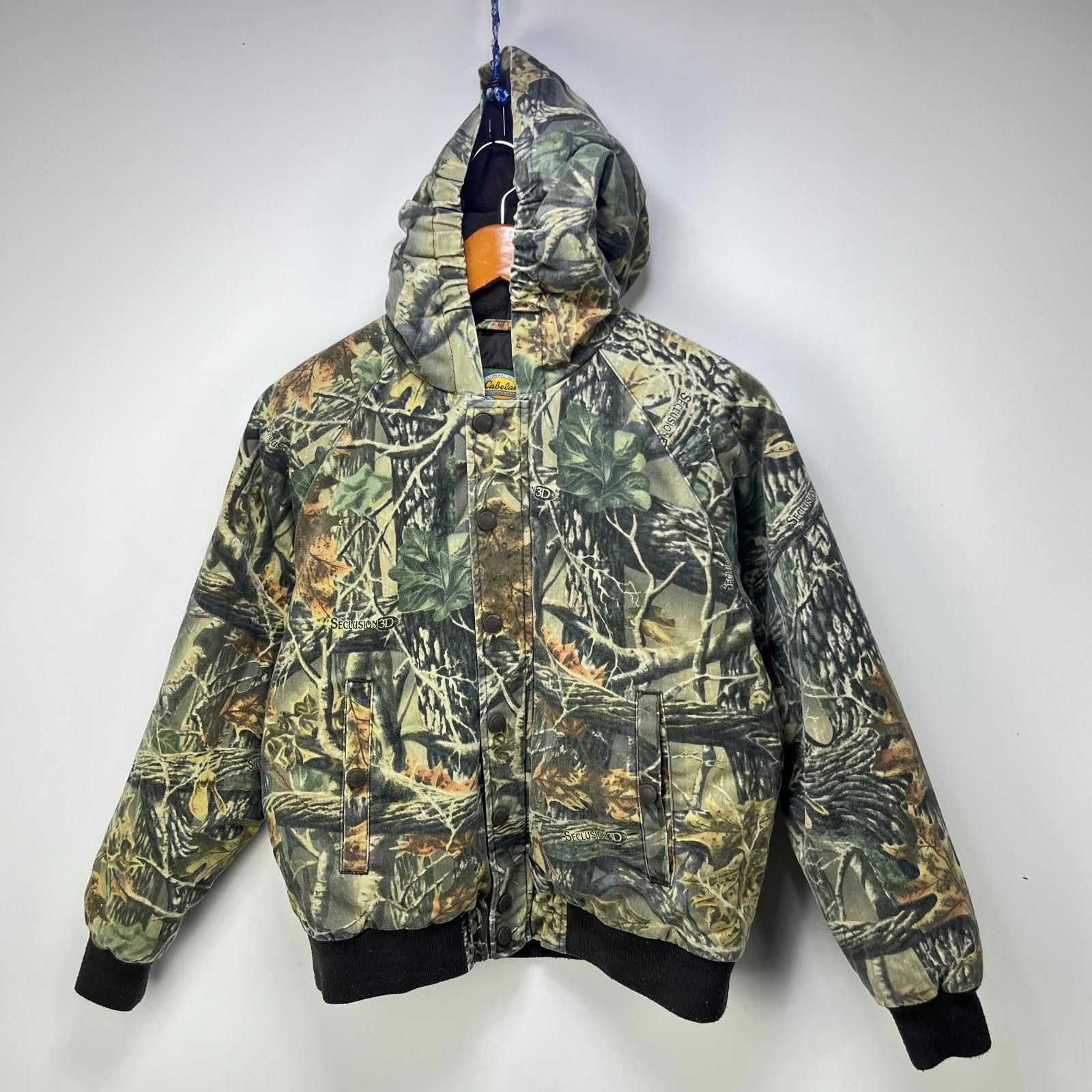 Cabelas Vintage Cabelas Realtree Camo Jacket Youth Large Size ONE SIZE - 1 Thumbnail