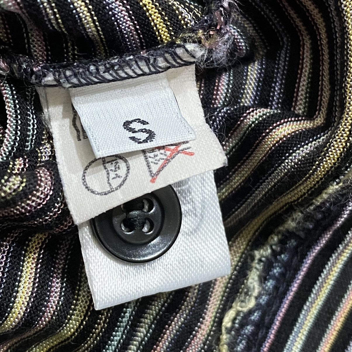 Missoni Vintage 90s Missoni Polo Stripe Shirt Size US M / EU 48-50 / 2 - 4 Thumbnail