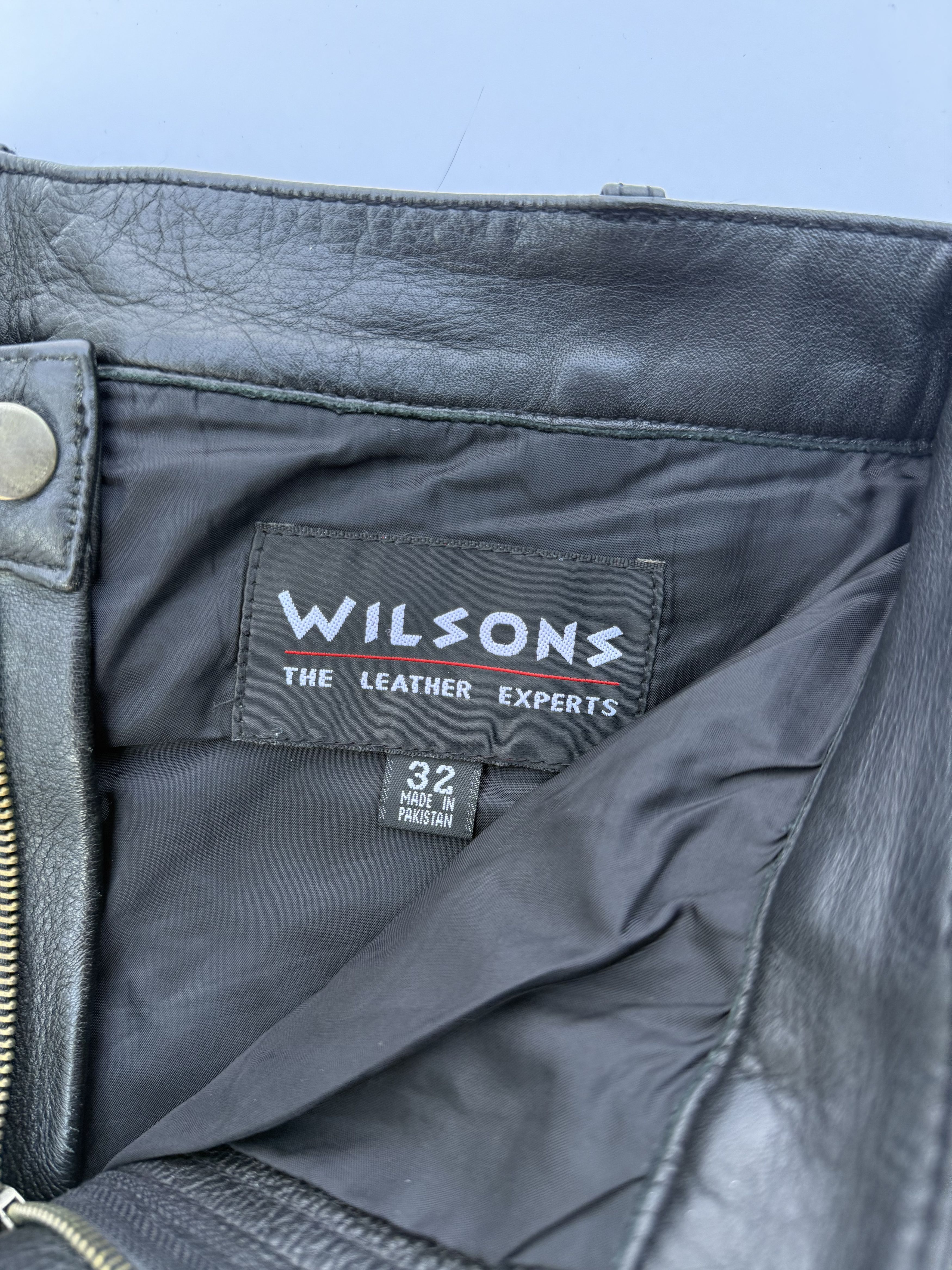 Wilsons Leather Wilson's 5-Pocket Leather Pants Size US 32 / EU 48 - 8 Thumbnail