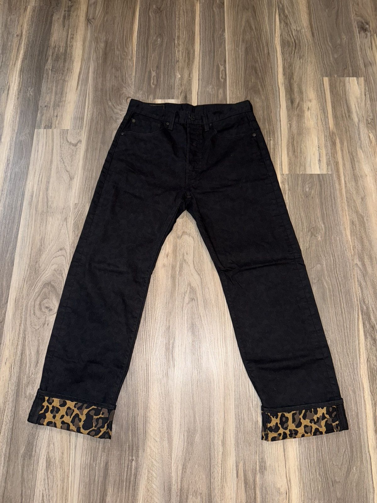 Levi's Levi’s 501 Sample Jeans – Rare Cheetah Print “Not For Sale” Size US 32 / EU 48 - 1 Thumbnail