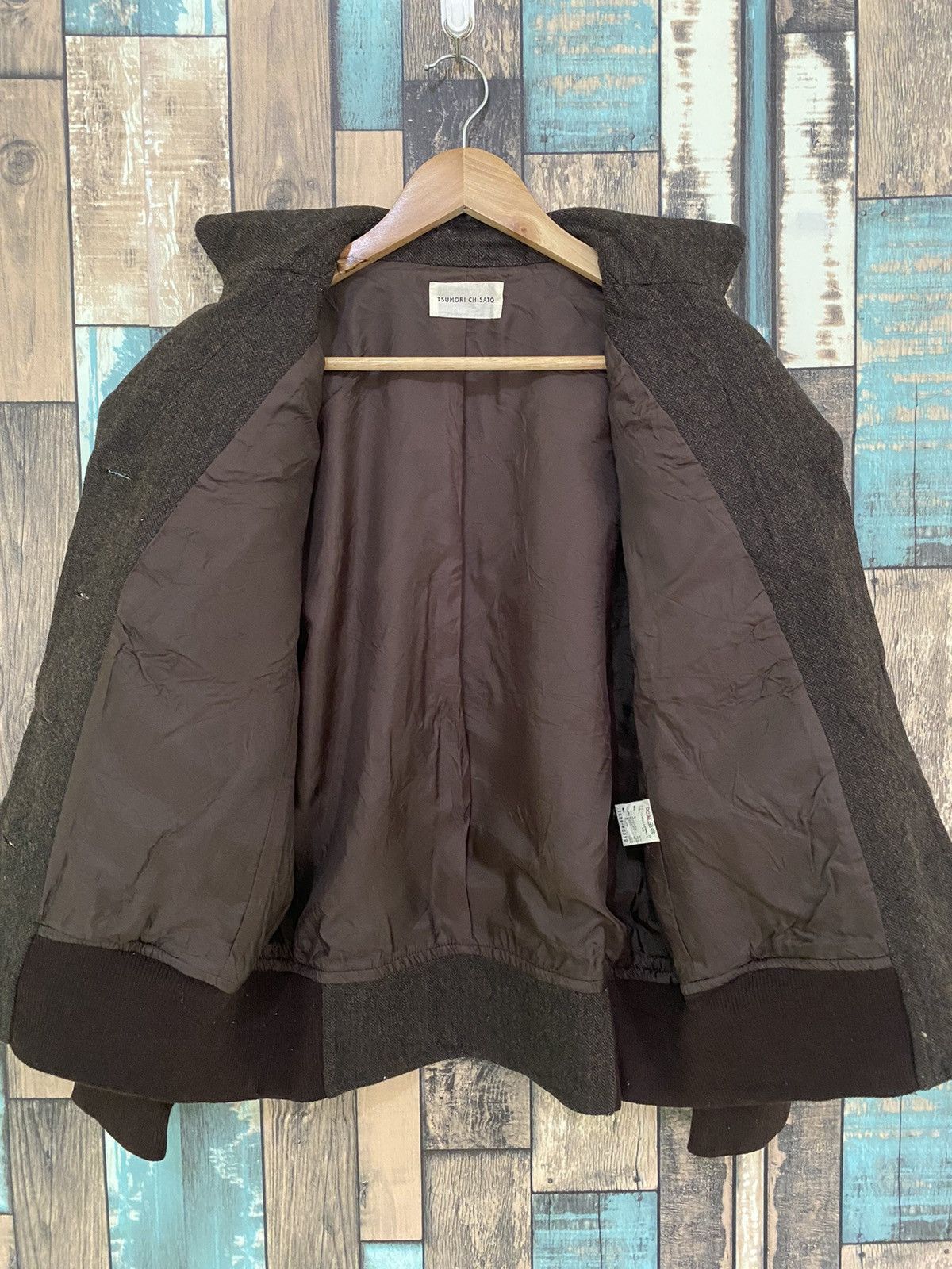 Aran Isles Knitwear Tsumori Chisato by Issey Miyake Smile Pocket Jacket Size US M / EU 48-50 / 2 - 8 Thumbnail