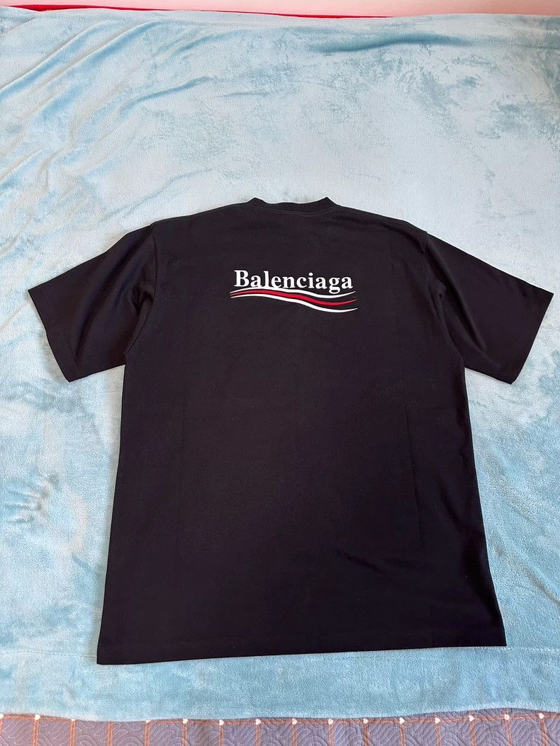 Balenciaga Balenciaga Coke Embroidered Loose Short Sleeve T-shirt Size US S / EU 44-46 / 1 - 8 Thumbnail