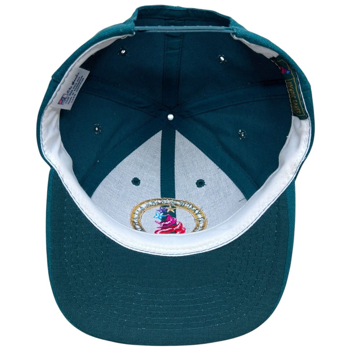 The Game × USA Olympics × Vintage Vtg 1996 Atlanta USA Olympics Torch The Game Snapback Hat Size ONE SIZE - 7 Thumbnail