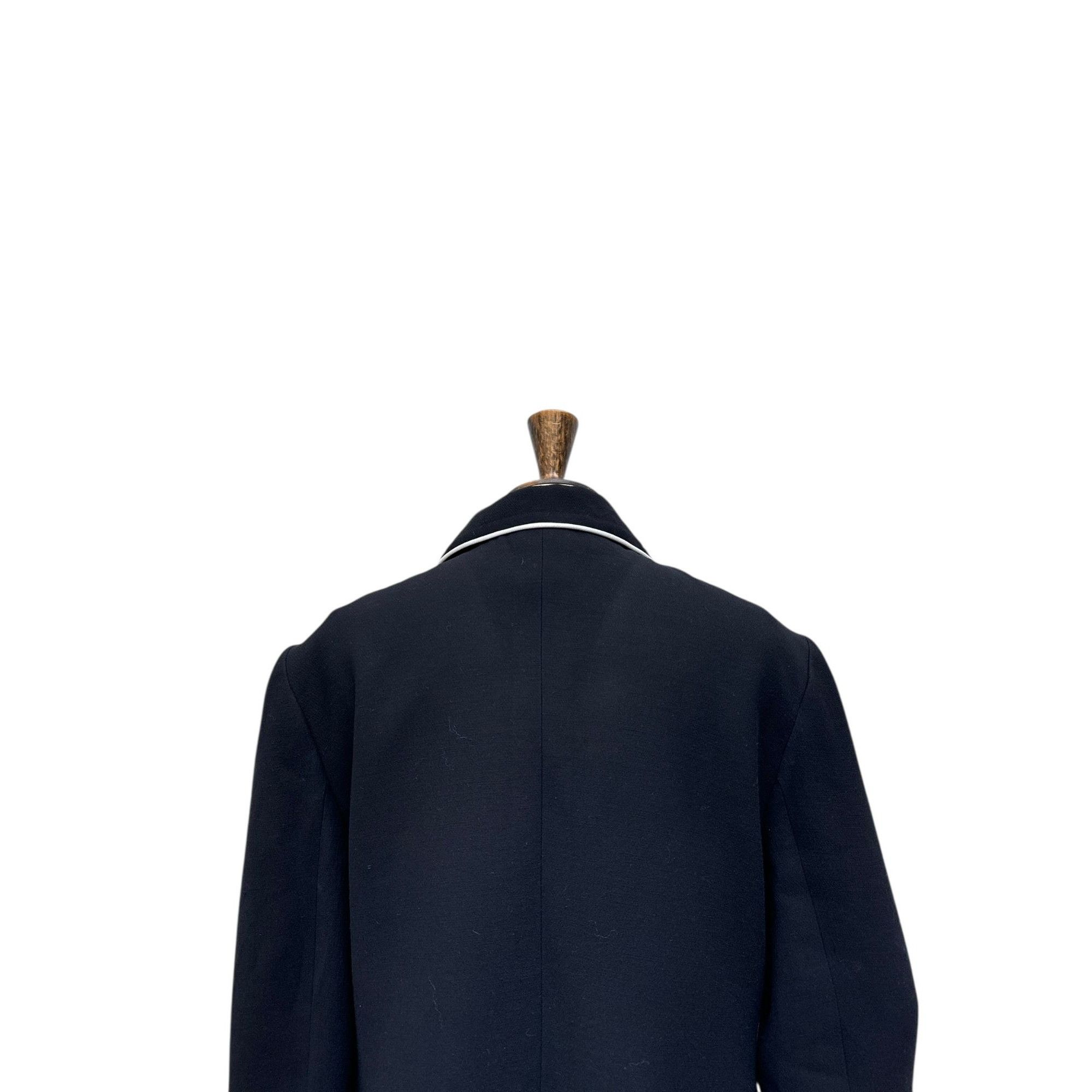 Yves Saint Laurent Spring 1996 Black Blazer Jacket Size L / US 10 / IT 46 - 4 Thumbnail