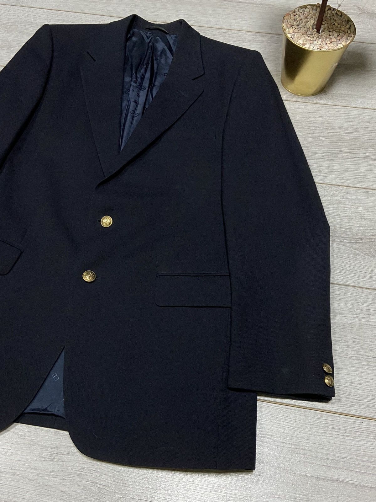 Christian Dior Monsieur Christian Dior Monsieur wool blazer two buttons blazer Size 40L - 4 Thumbnail