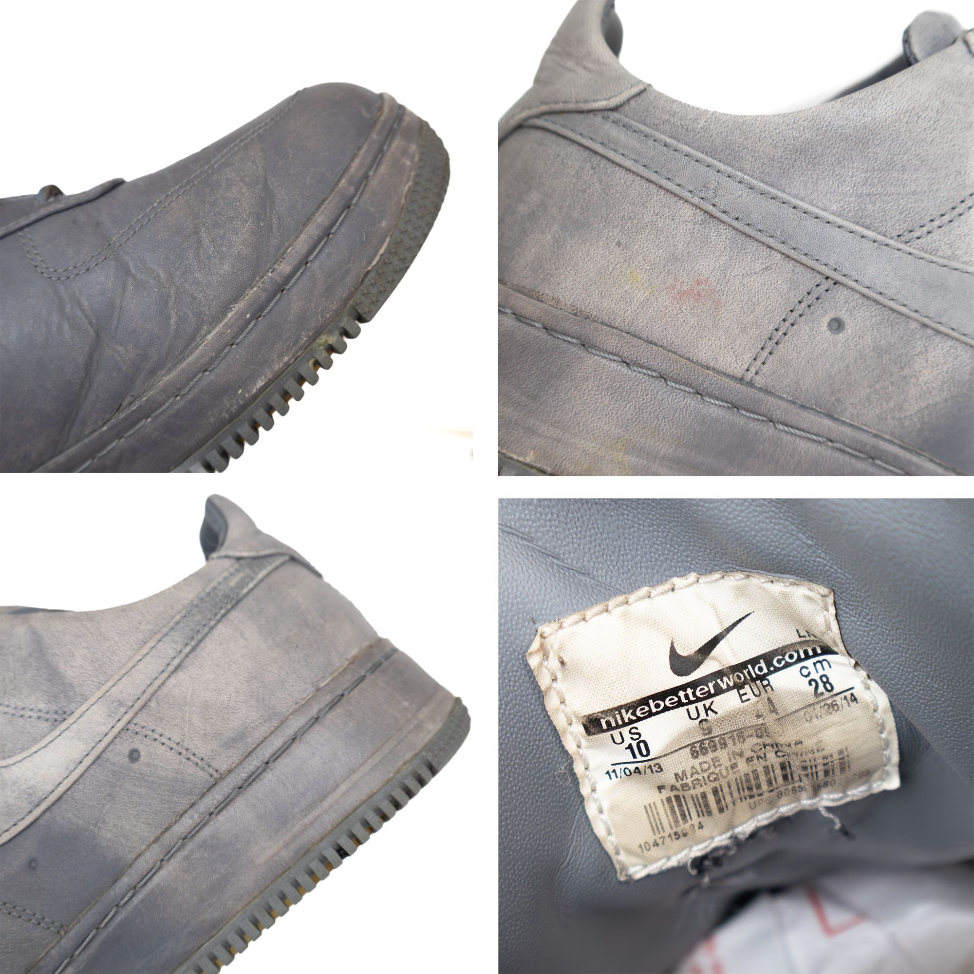 Nike NIKE PIGALLE SP Low AIR FORCE 1 COOL GREY SIZE US 10 Size US 10 / EU 43 - 9 Thumbnail