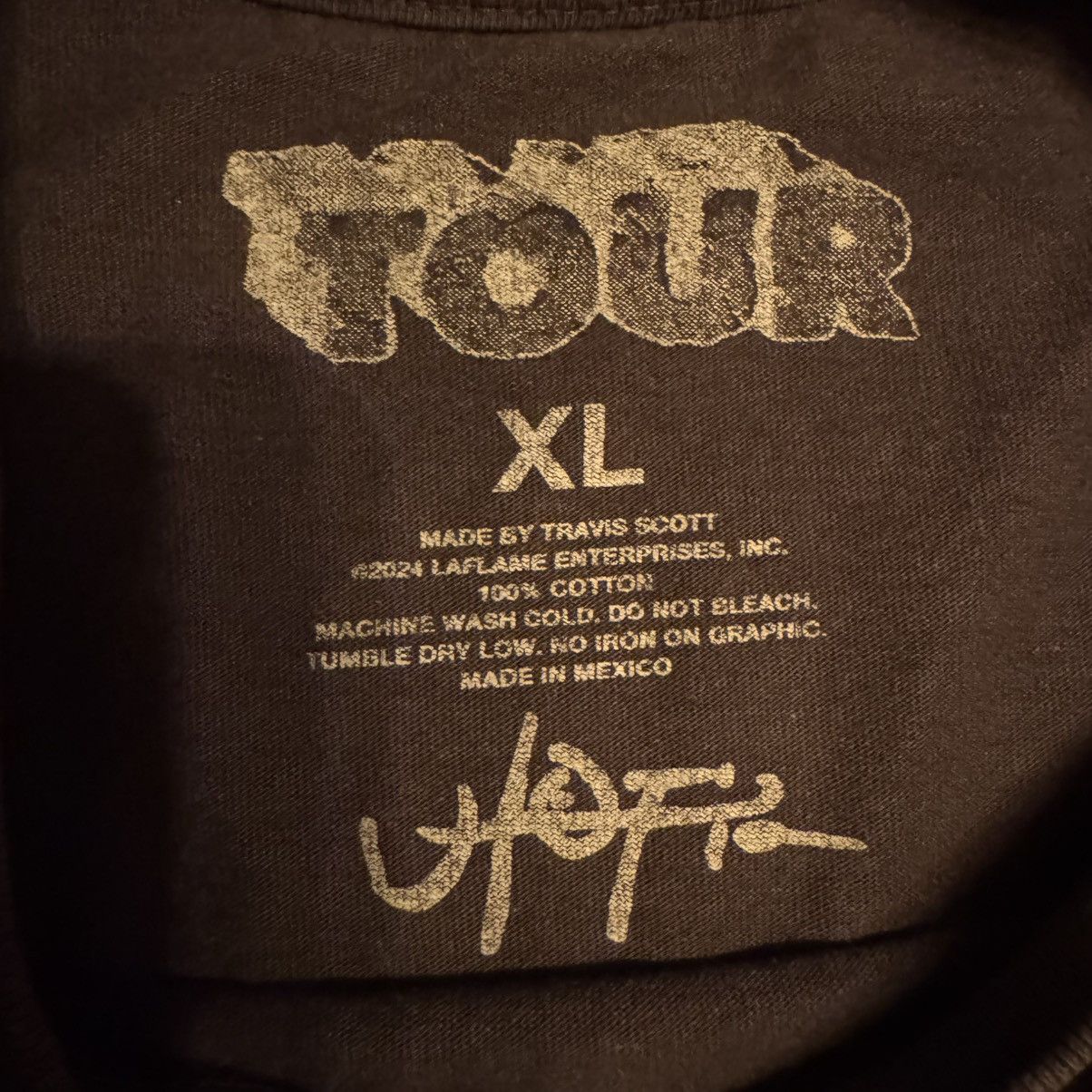 Travis Scott Travis Scott Utopia Circus Maximus Europe Tour 2024 Tee Size US XL / EU 56 / 4 - 7 Thumbnail