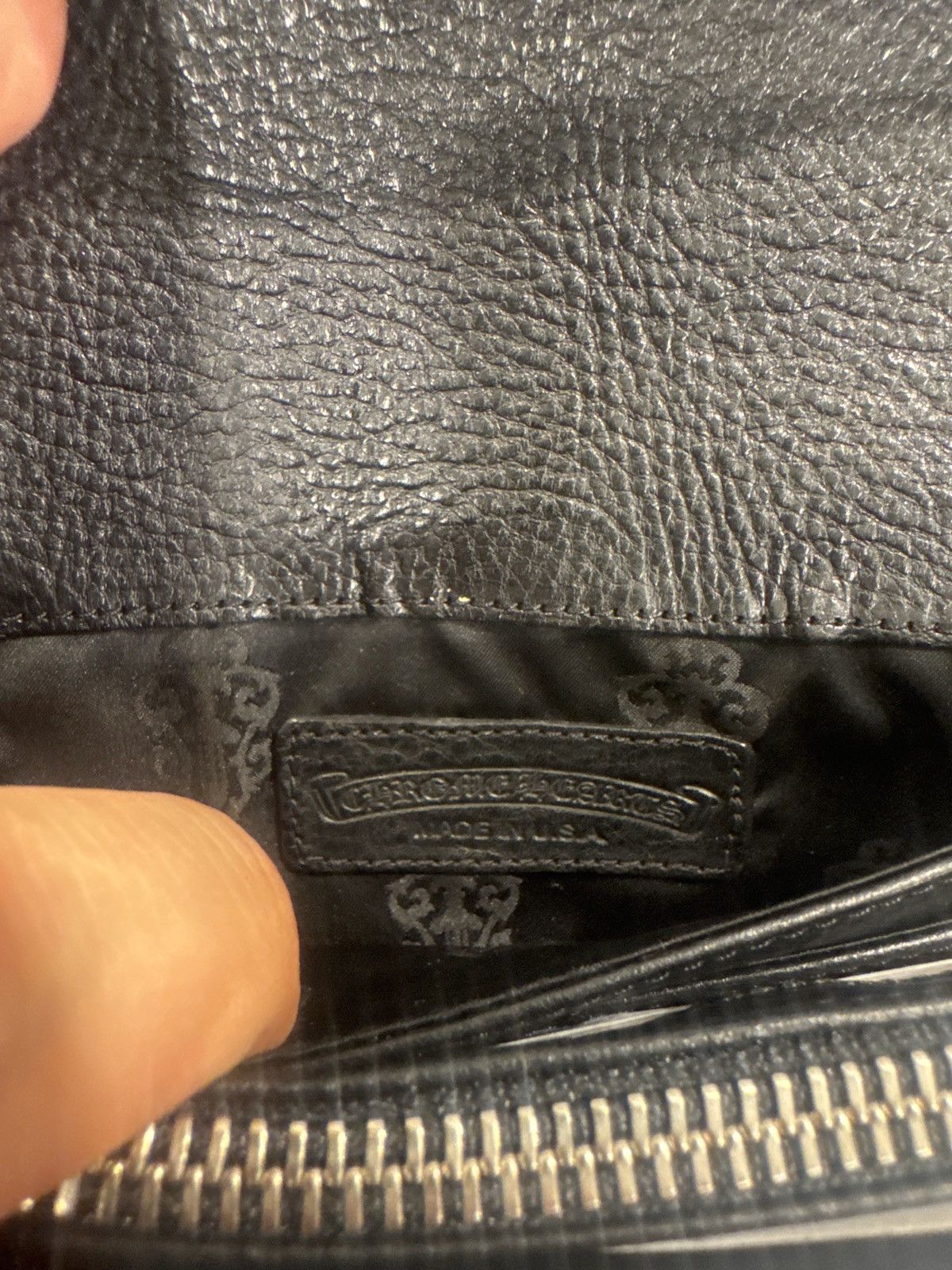 Chrome Hearts Chrome Hearts Judy Black Leather Wallet Size ONE SIZE - 7 Thumbnail