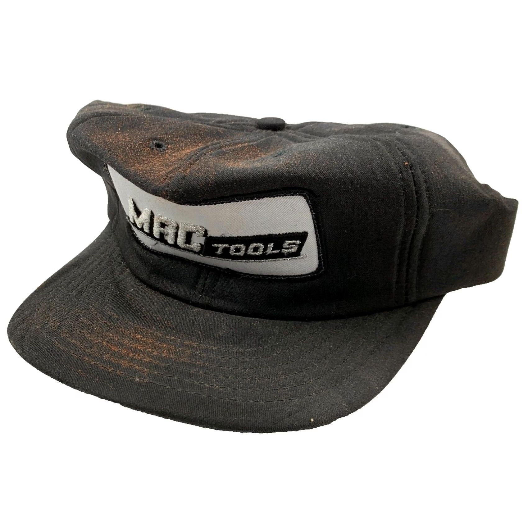 Vintage VINTAGE Mac Tools Patch Black Snapback Trucker Hat Cap Cap Hats Men Womens Boys Girls Adjustable One Size Black Trucker Style Cap Size ONE SIZE - 2 Thumbnail