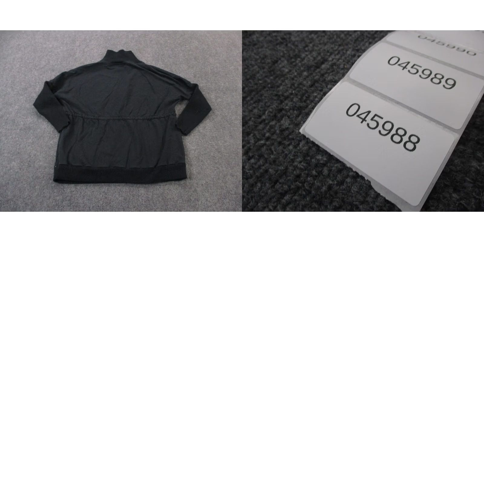 Varley Varley Jacket Women XS Oversized Sweatshirt Pullover Drawstring Active Track Black Size XS / US 0-2 / IT 36-38 - 8 Thumbnail
